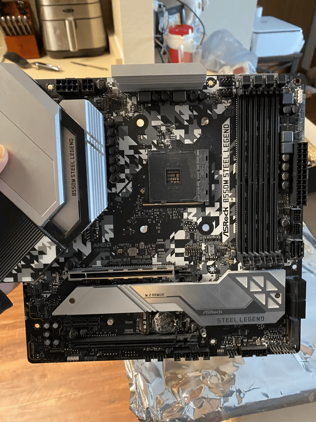 ASRock B550M Steel Legend AM4 Motherboard