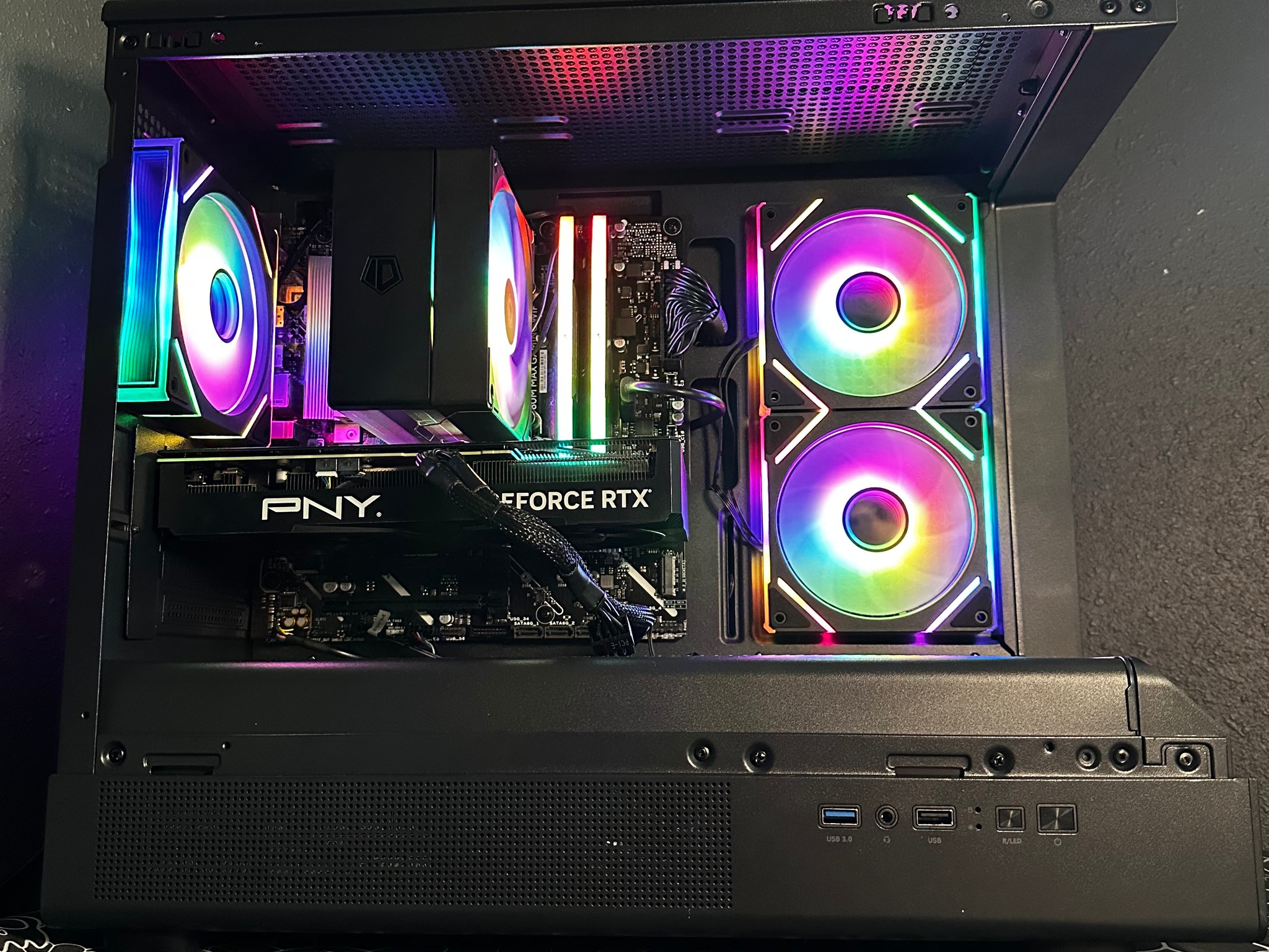 RTX 4070 Gaming PC | Intel i5-14400F | 32GB DDR5 | 1TB | RGB | WIFI