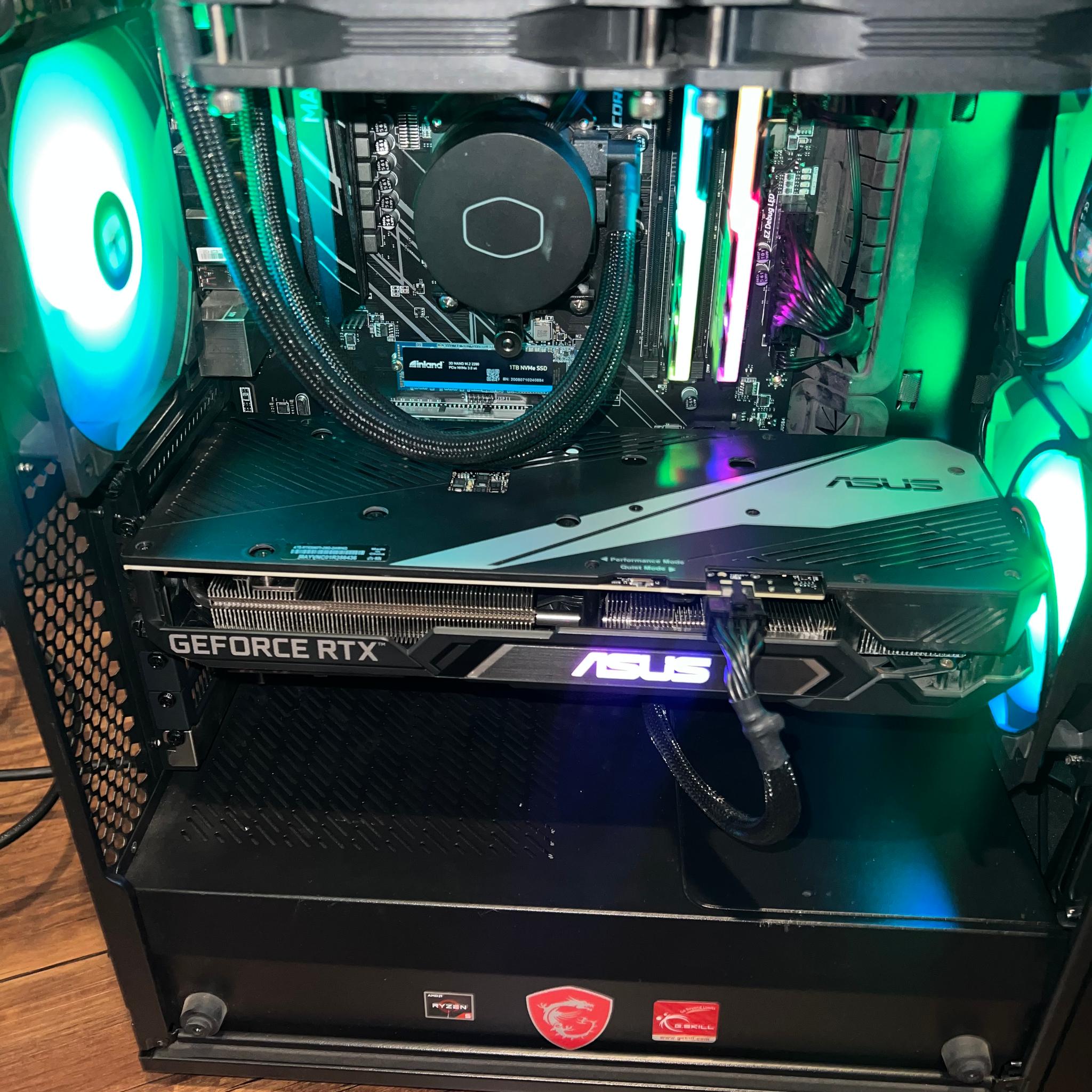 Starter Gaming PC Ryzen 5 3600X / RTX 3060 Ti 8GB