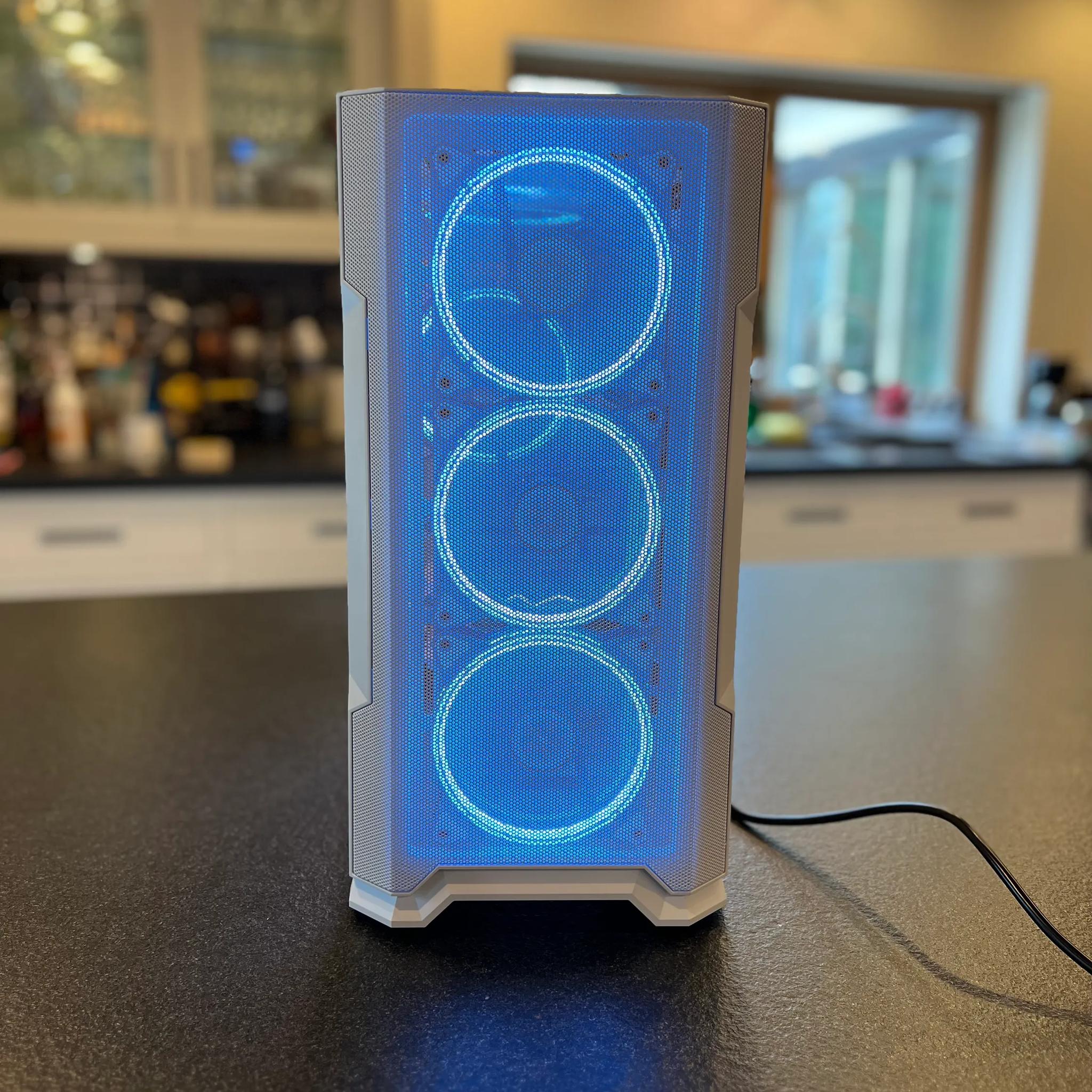 🤍💙 YESTON Sakura Build | i5-12400 | Radeon RX 6700XT 💙🤍