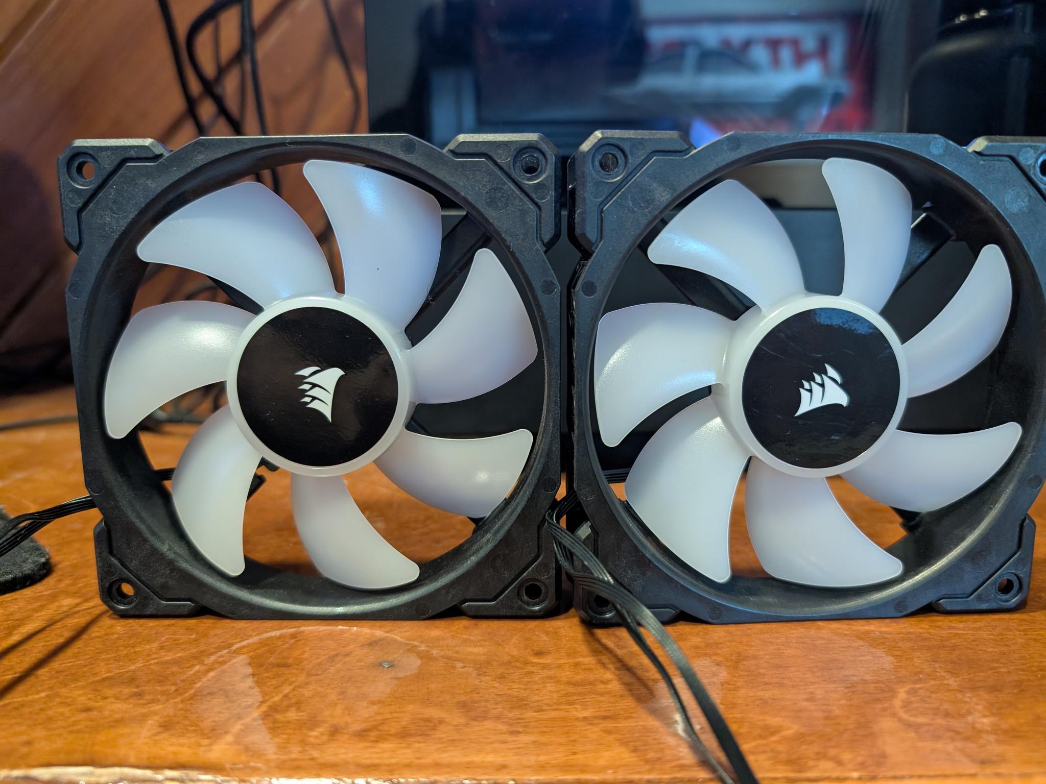 Corsair Aio 120mm Fans