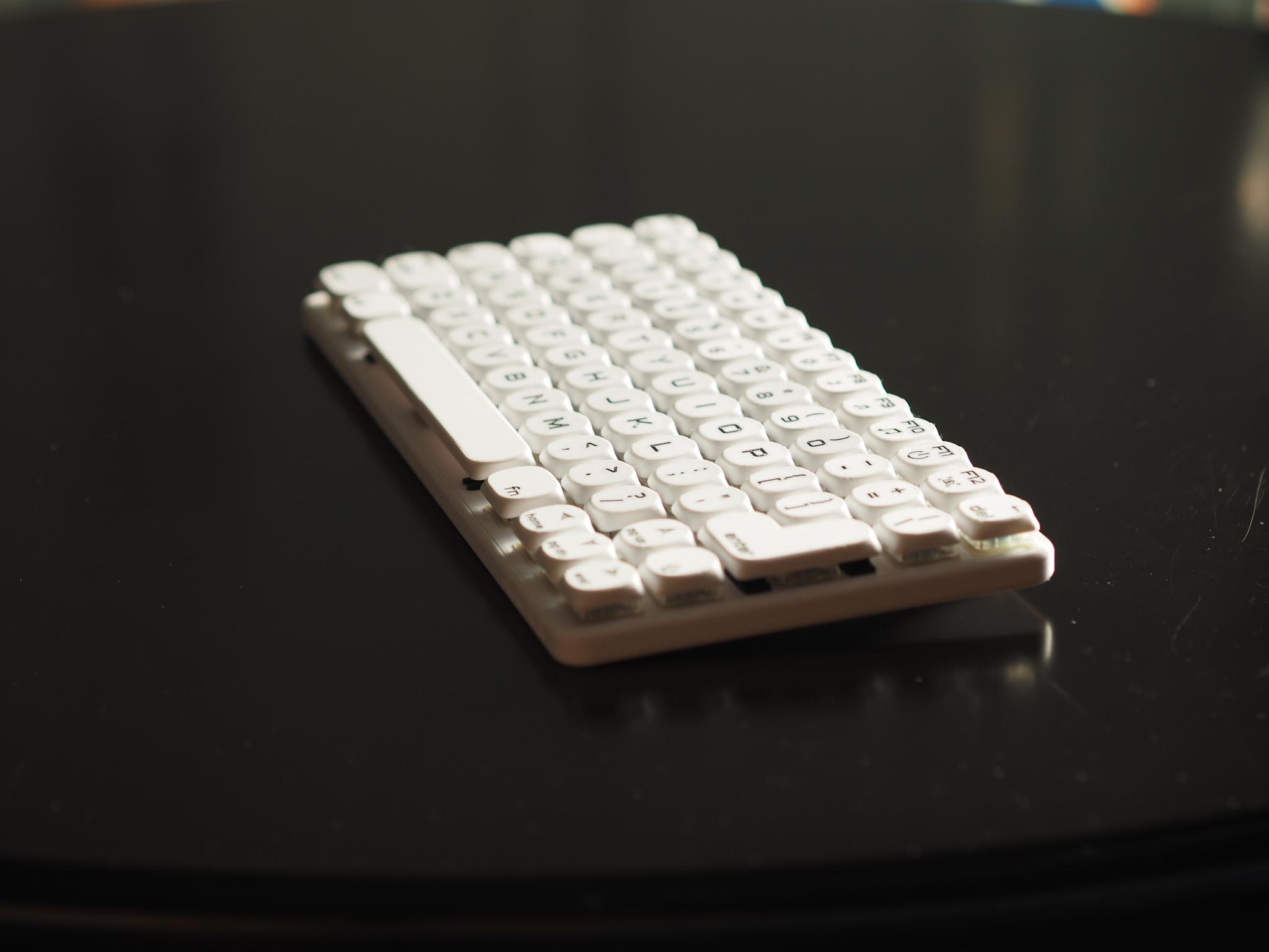 Low Profile 74-key Wired Mechanical Keyboard • Hot Swappable, Hand Assembled, Gaming, Travel, USB-C