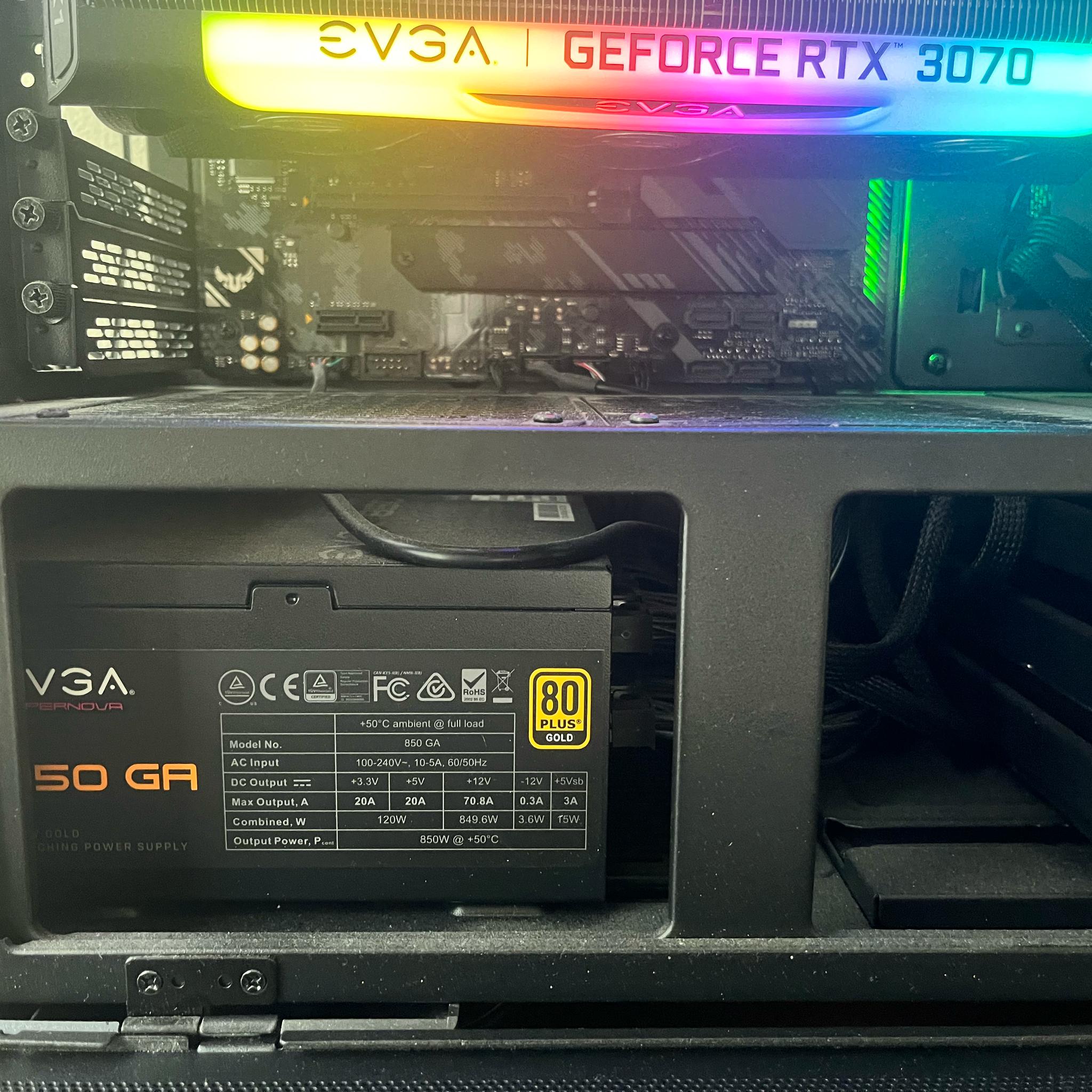 High-End Custom Built Gaming PC - AMD Ryzen 9 5900X, RTX 3070, 64GB RAM, 6.5TB Storage