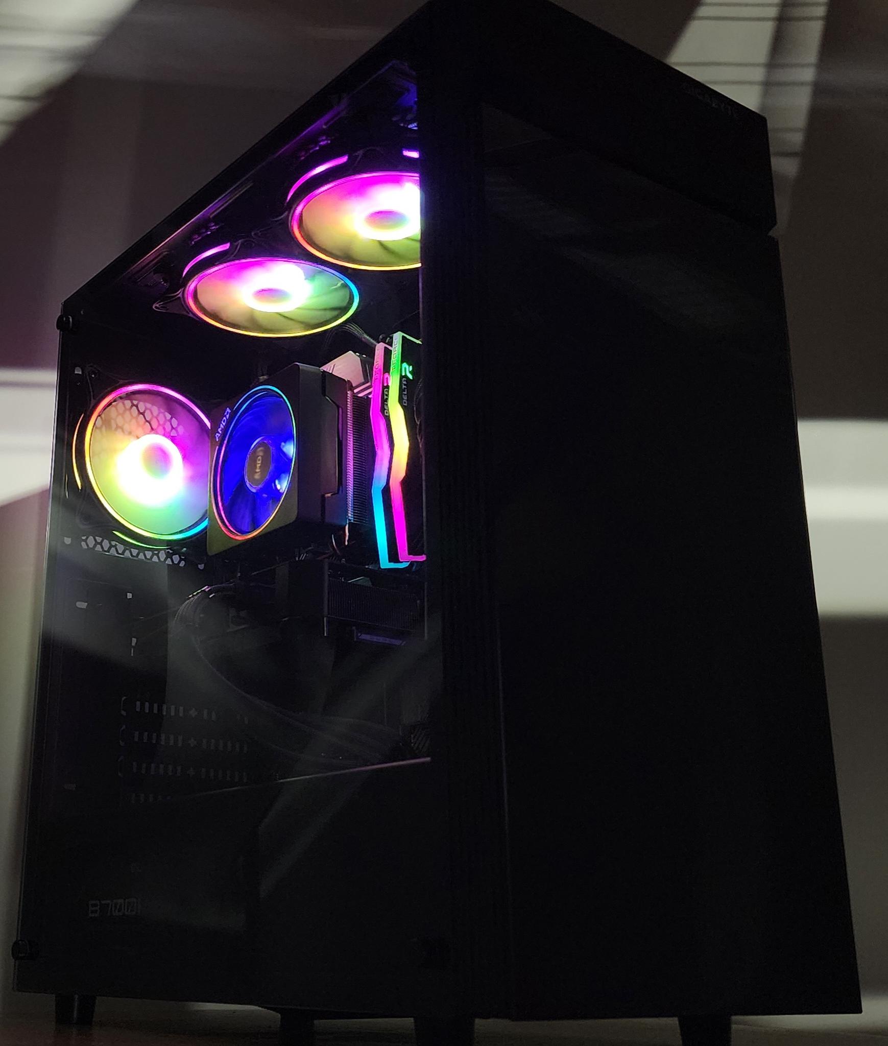 Gaming PC Ryzen 7 5800XT 32GB RAM 1TB SSD RTX 4060 8GB Windows 11 Computer
