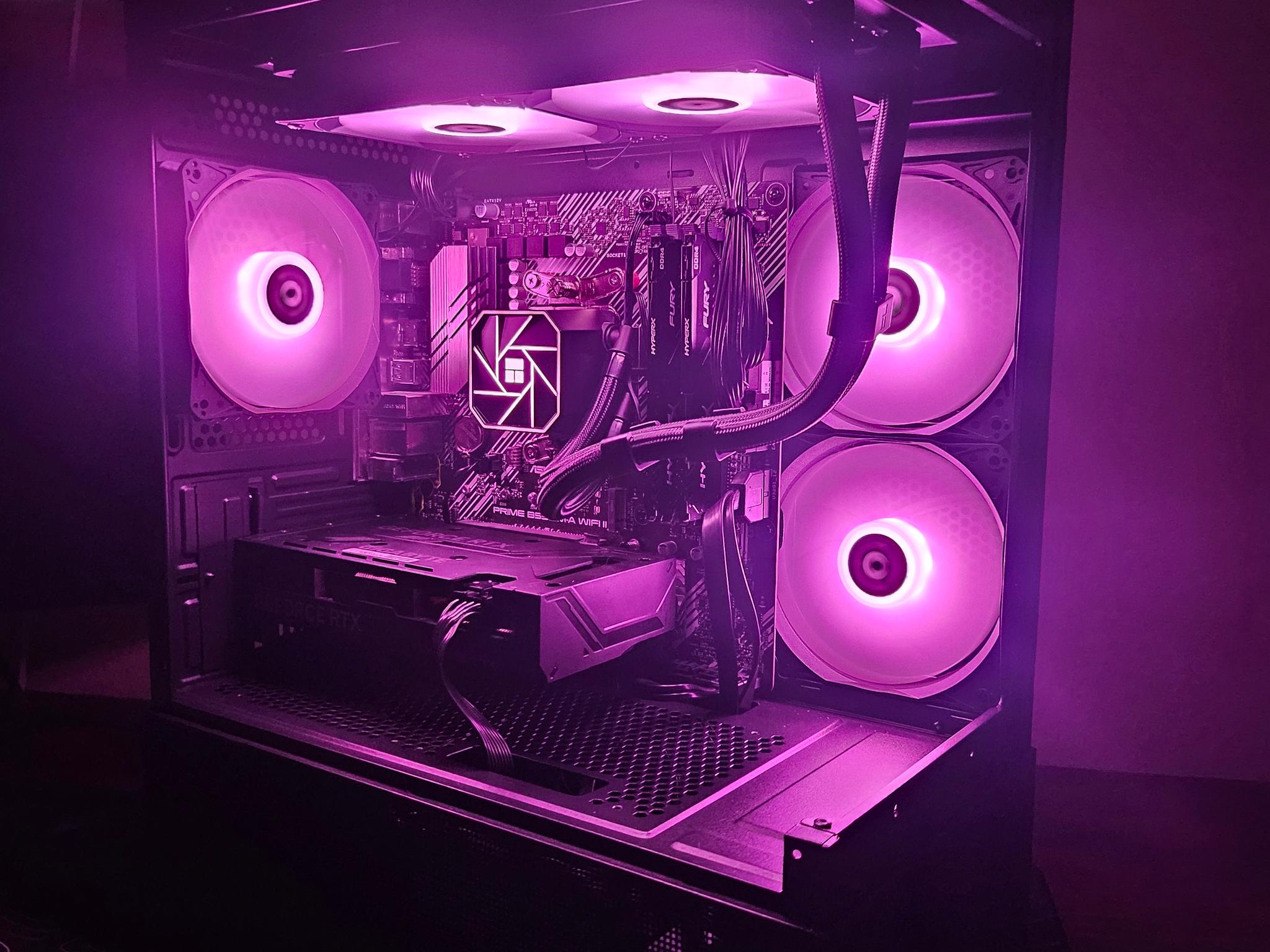 "The Mark" 1440P gaming pc | 3700x | 4060ti | 32G | 1TB