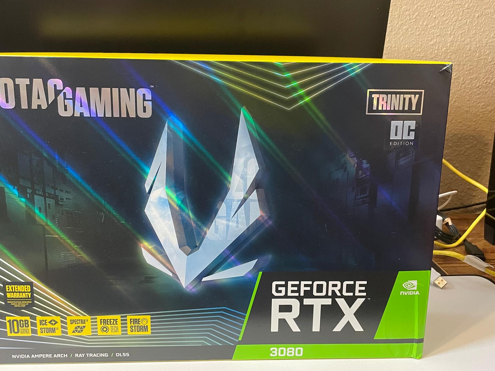 3080 zotac trinity OC 10gb