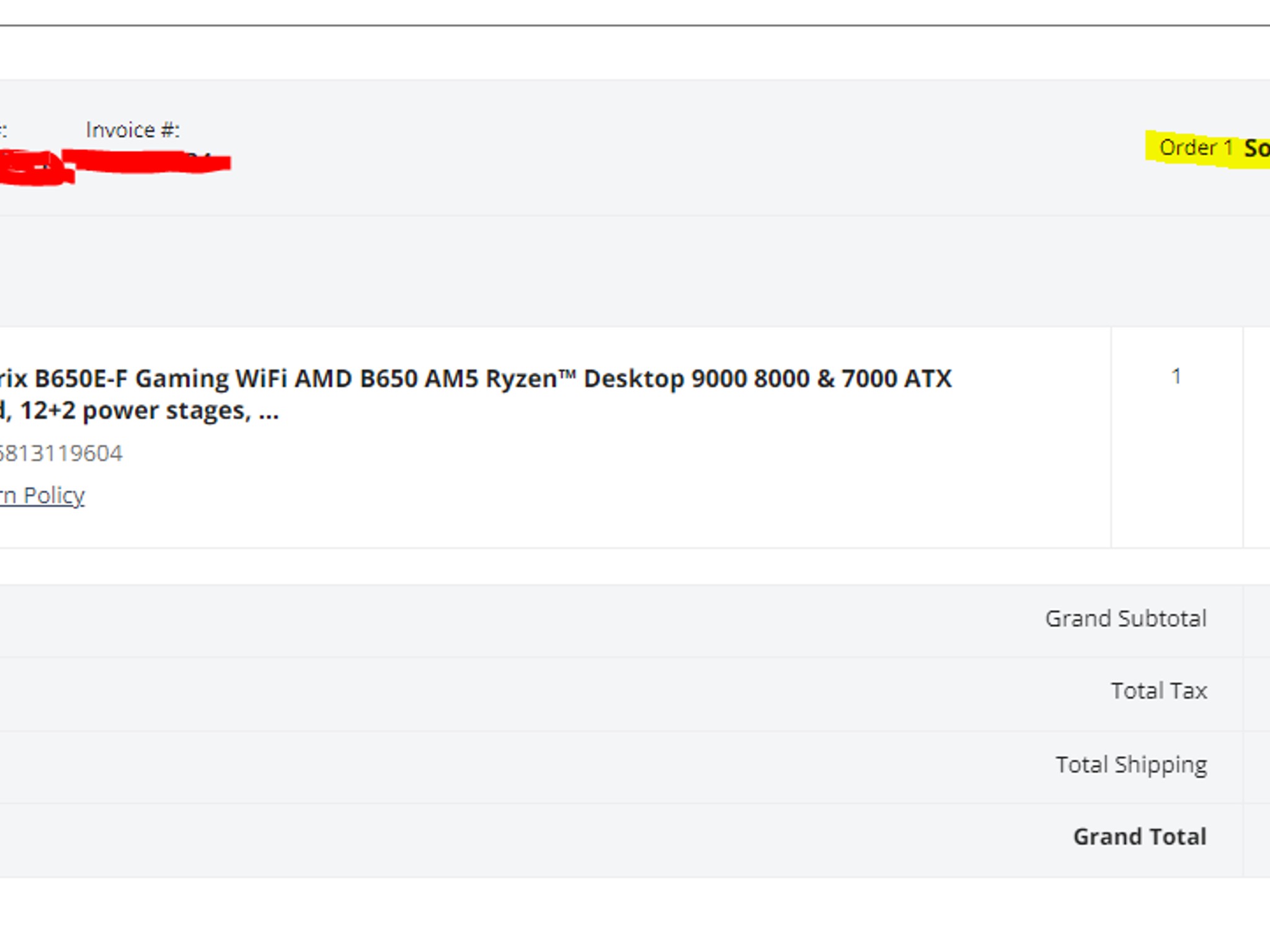 ASUS ROG Strix B650E-F Gaming WiFi AMD B650 AM5 Ryzen™
