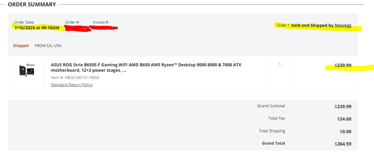 ASUS ROG Strix B650E-F Gaming WiFi AMD B650 AM5 Ryzen™
