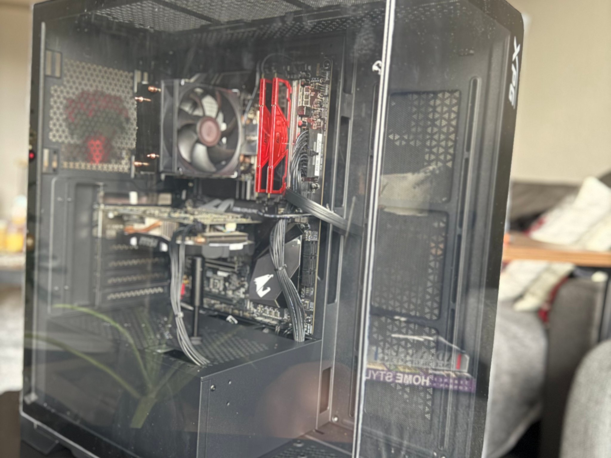 PC I built with spare parts