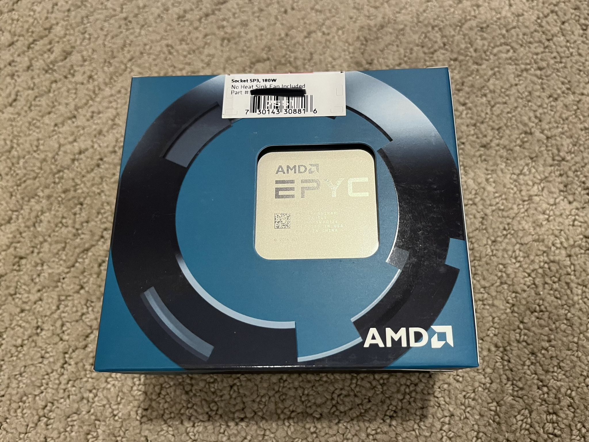 BNIB Sealed - AMD EPYC 7551 - 32c/64t - No Vendor Lock