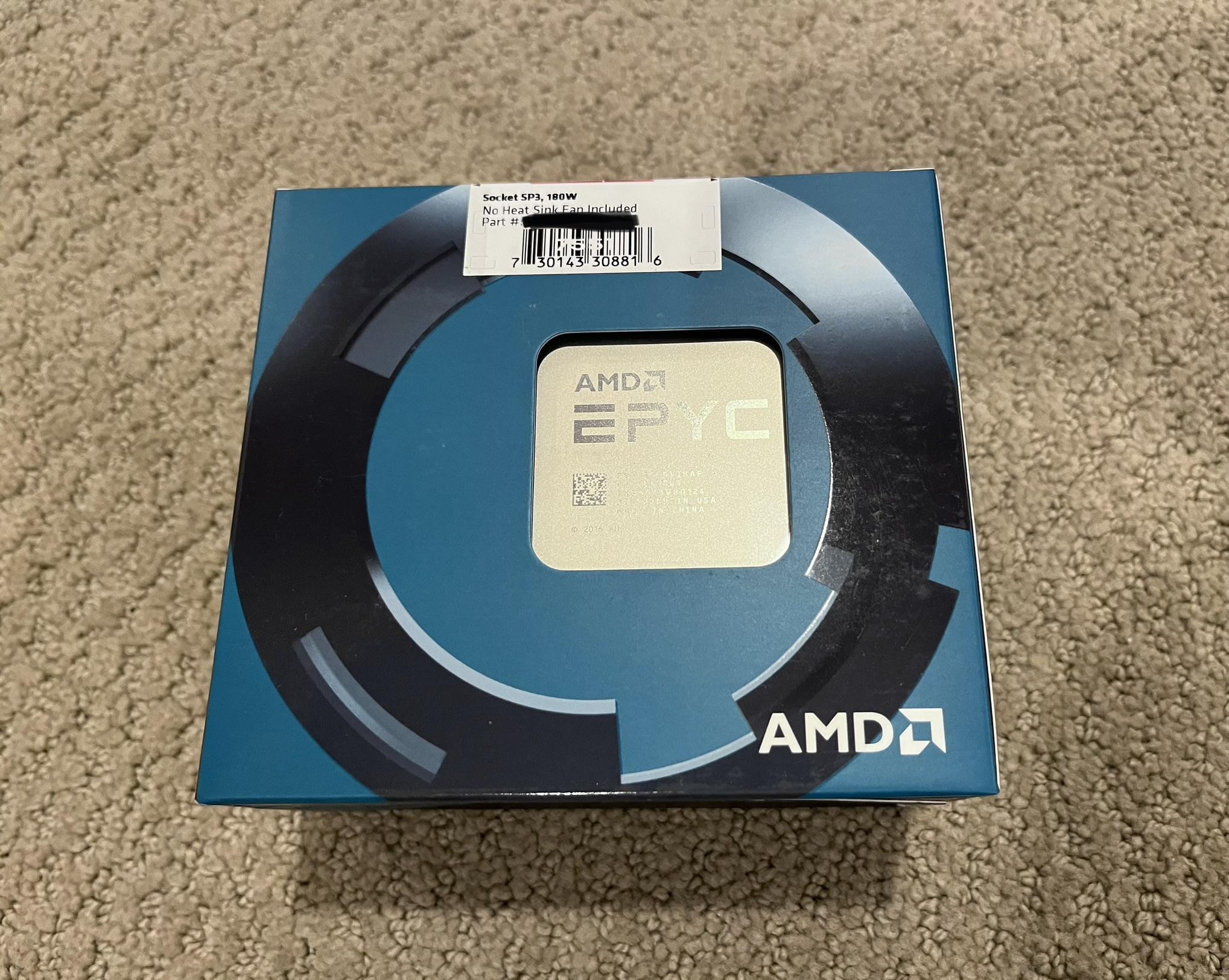 BNIB Sealed - AMD EPYC 7551 - 32c/64t - No Vendor Lock