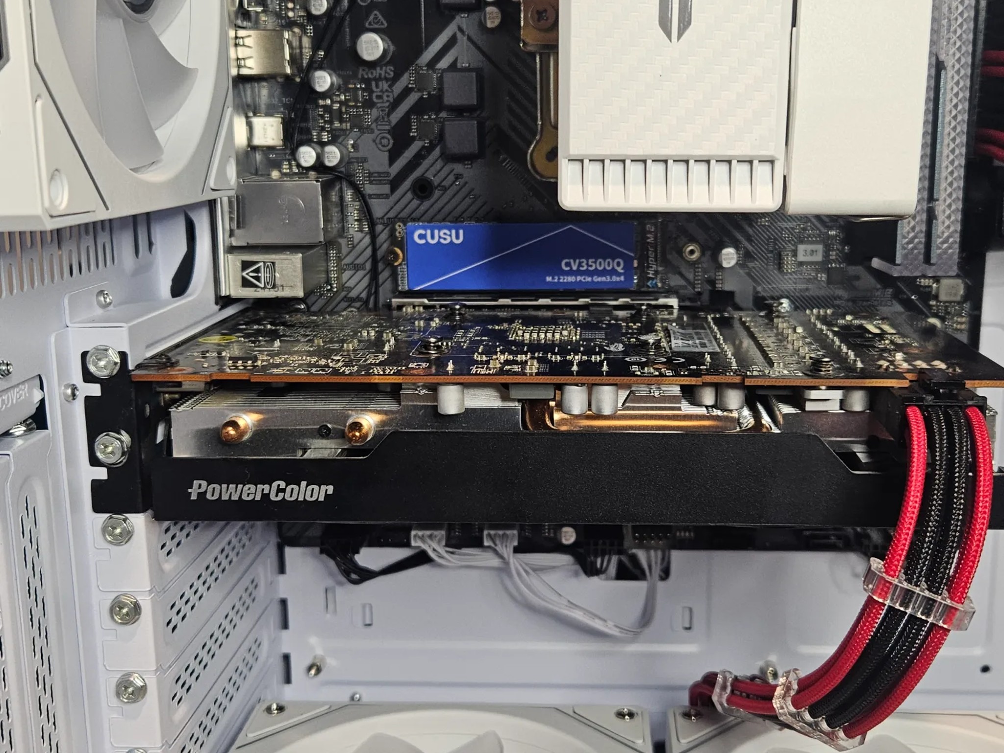 Fresh build Zalman i4 TG with Ryzen 5 8500G/RX 6600XT/32gigs ram/1Tb NVME