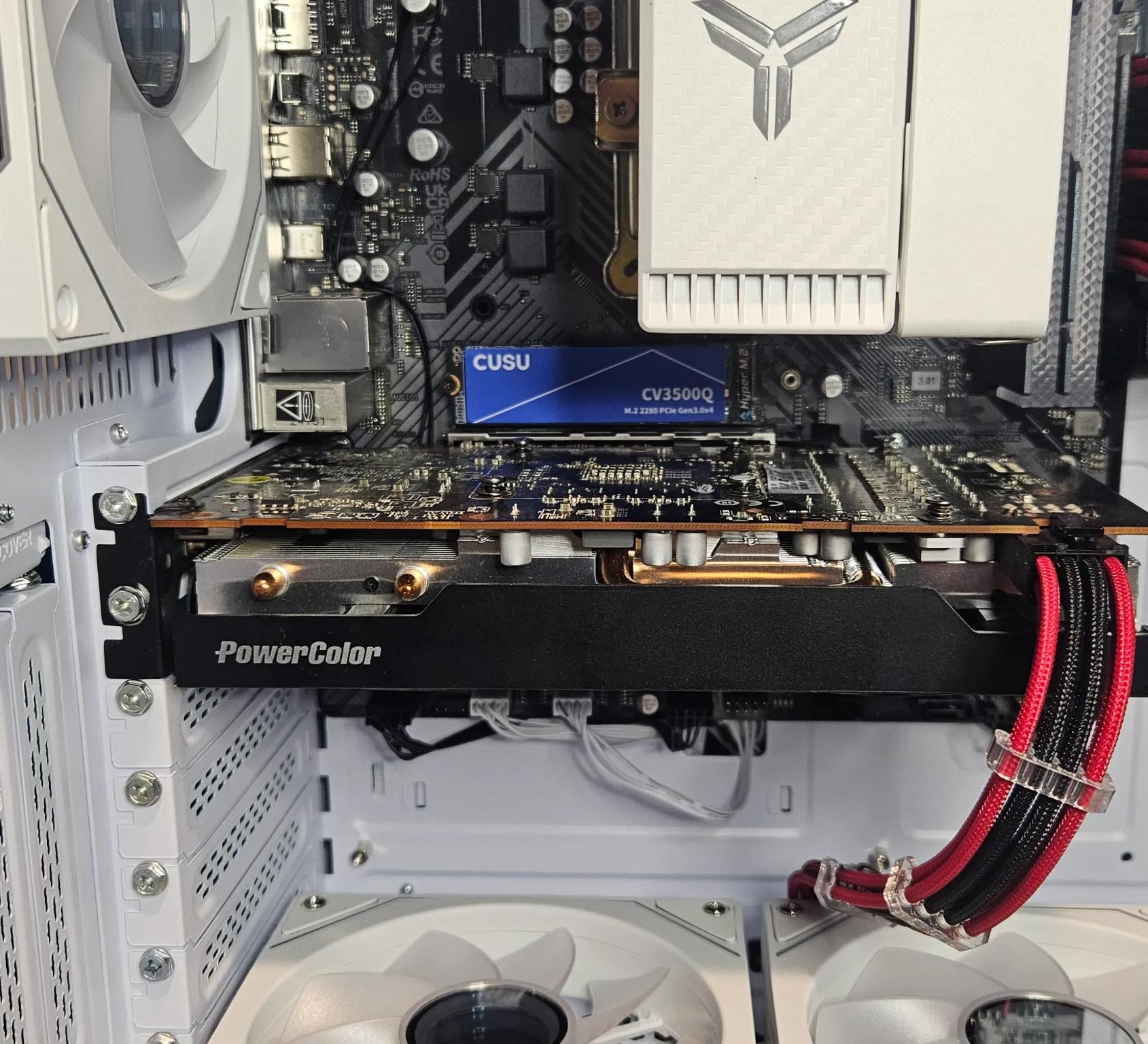 Fresh build Zalman i4 TG with Ryzen 5 8500G/RX 6600XT/32gigs ram/1Tb NVME