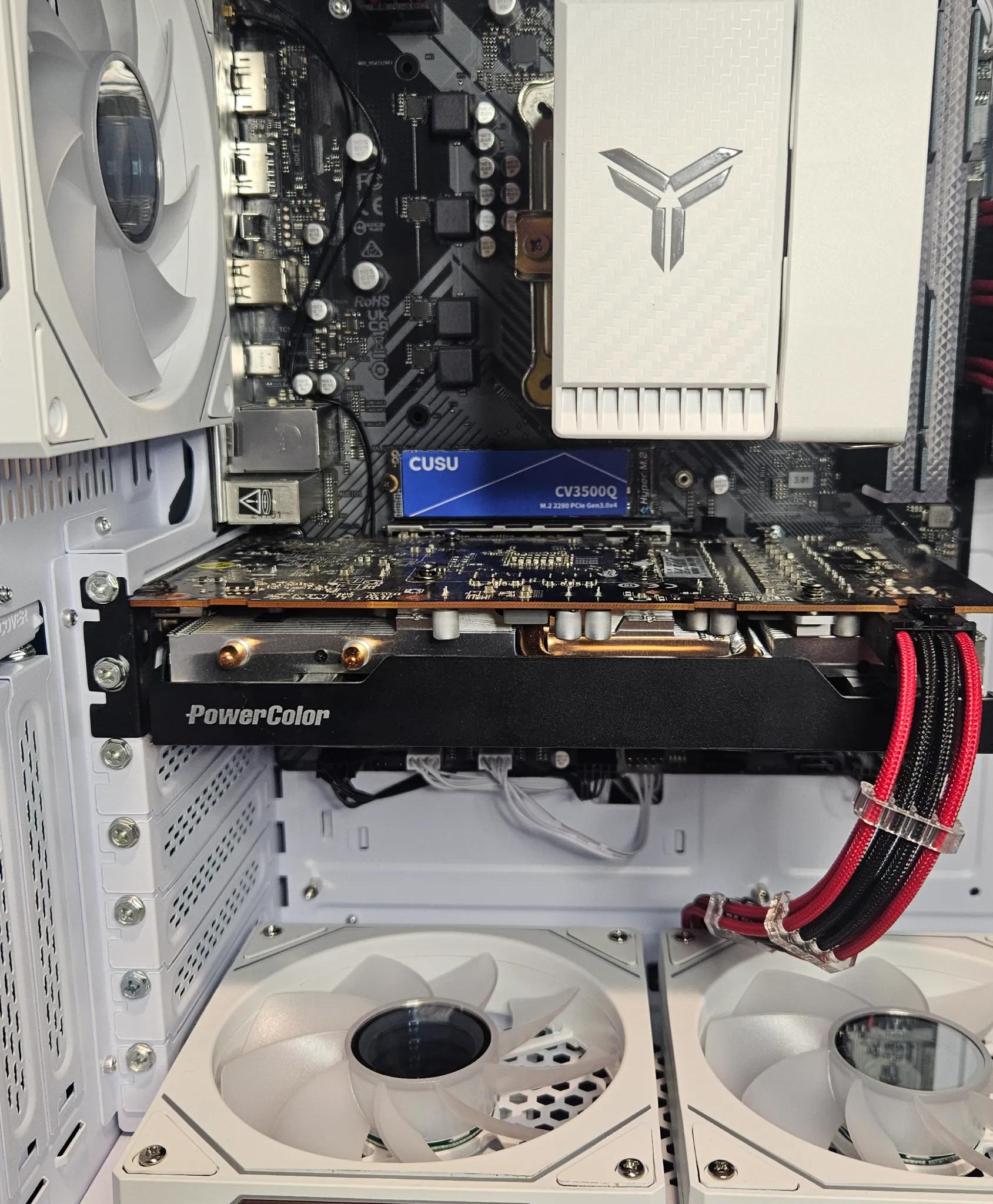 Fresh build Zalman i4 TG with Ryzen 5 8500G/RX 6600XT/32gigs ram/1Tb NVME