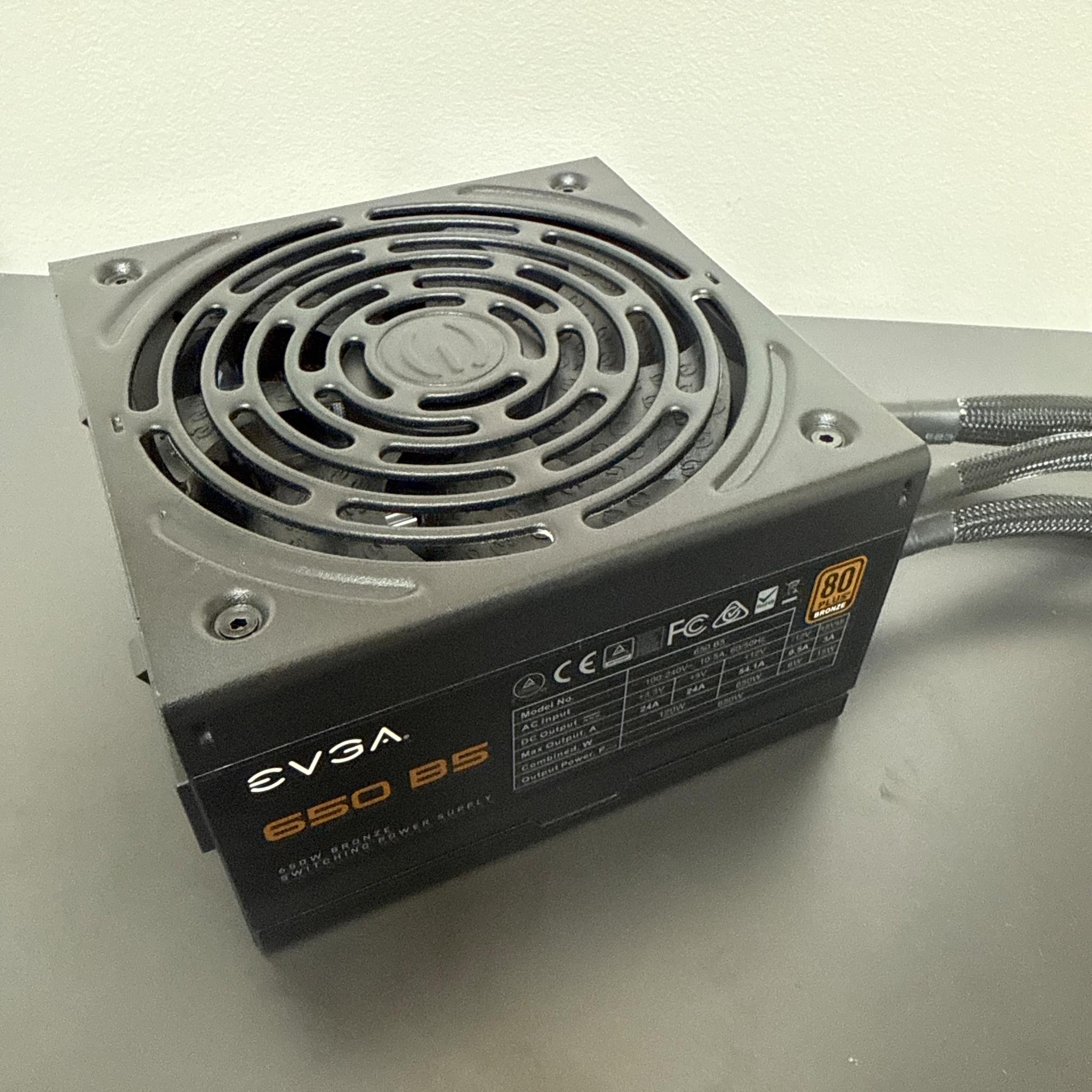 EVGA 650 BQ 80+ Bronze