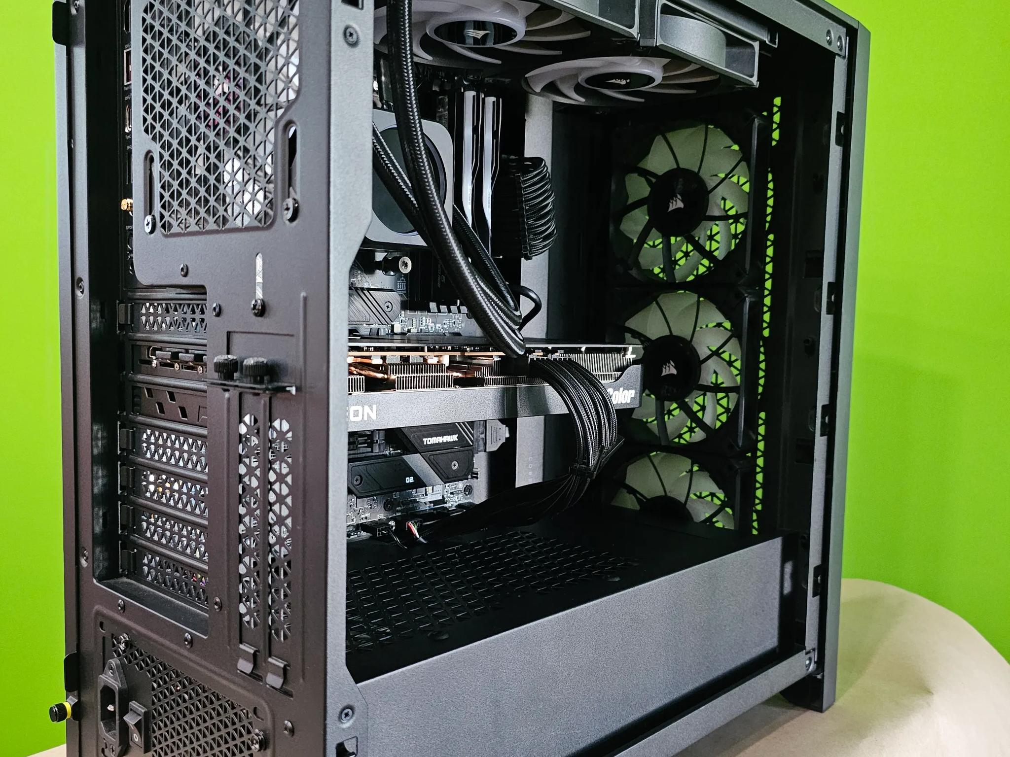 AMD Ryzen 7 9700X; Radeon RX 9070 XT; 64GB DDR5-6000 RAM; 2TB SSD