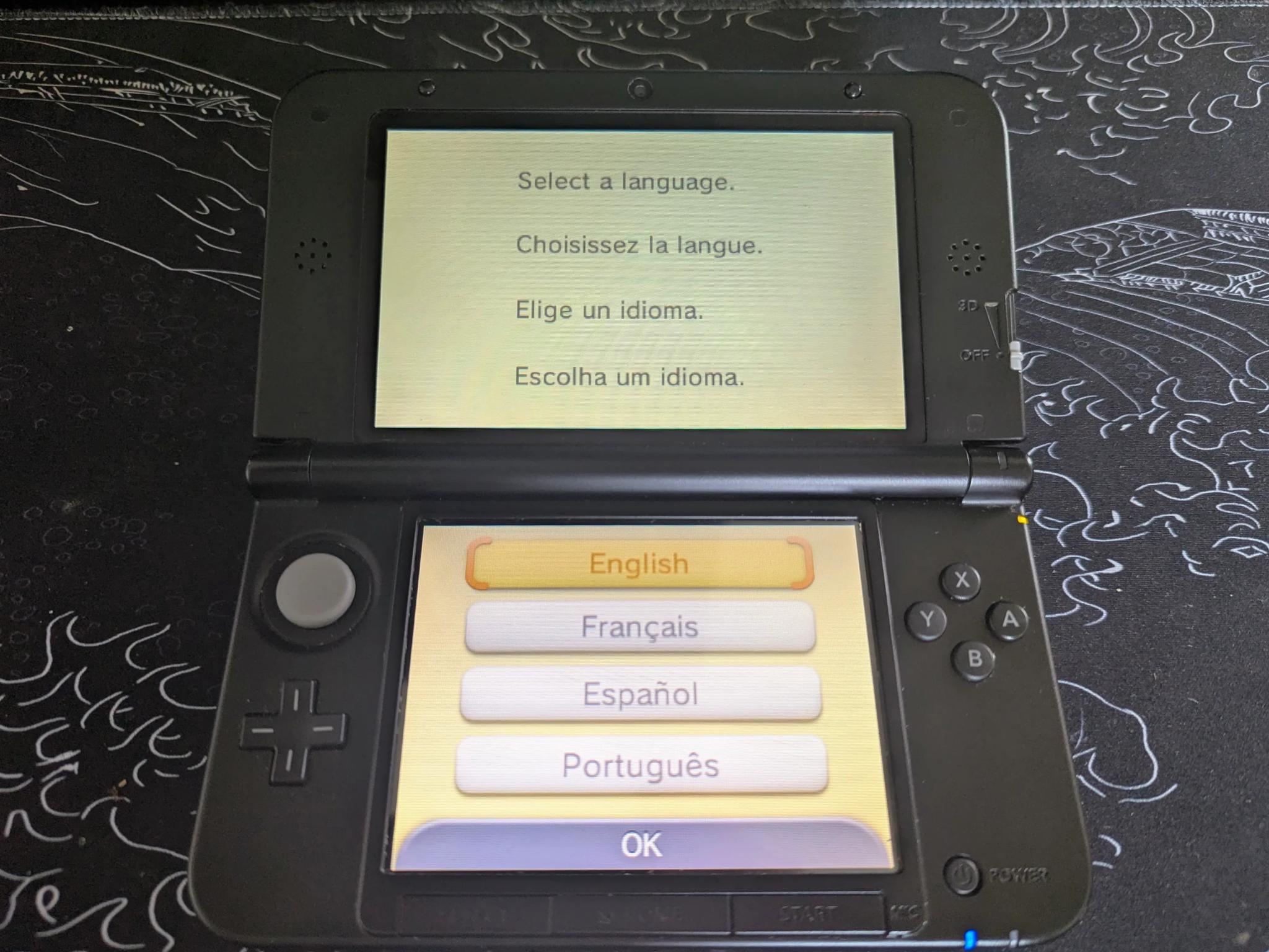 Blue Nintendo 3DS XL