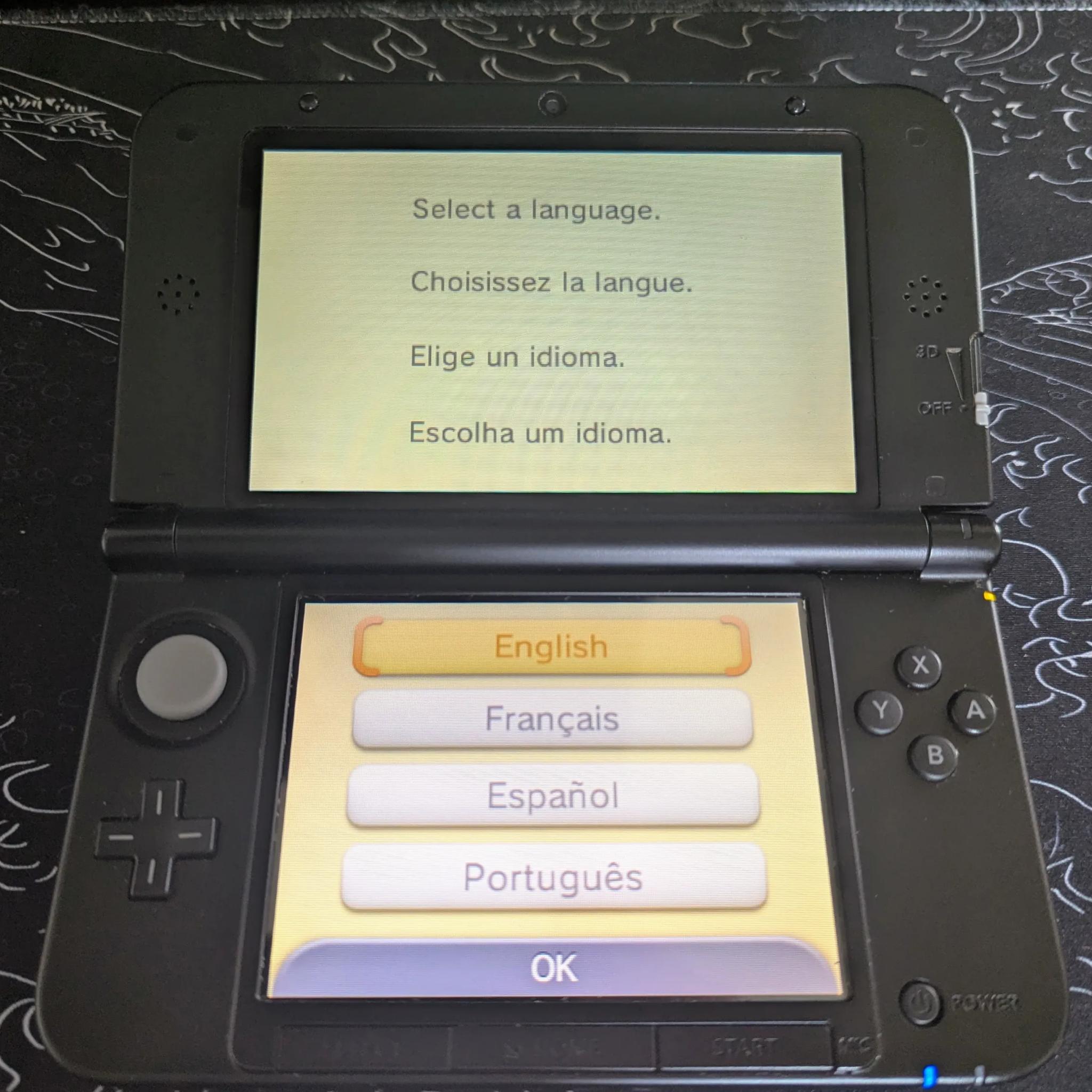 Blue Nintendo 3DS XL