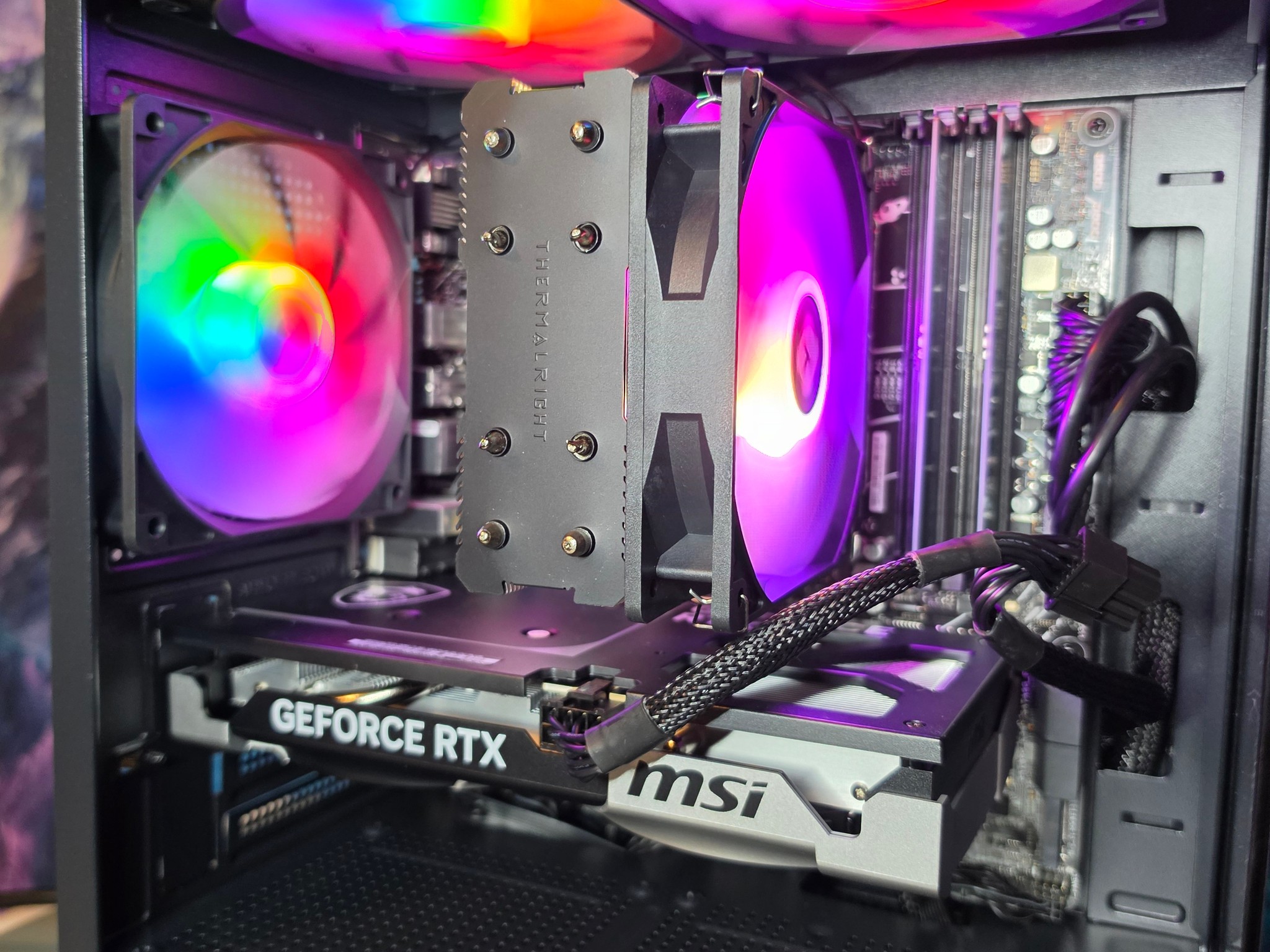 MSI RTX 5060ti 8gb + Ryzen 7600x PC Build #76