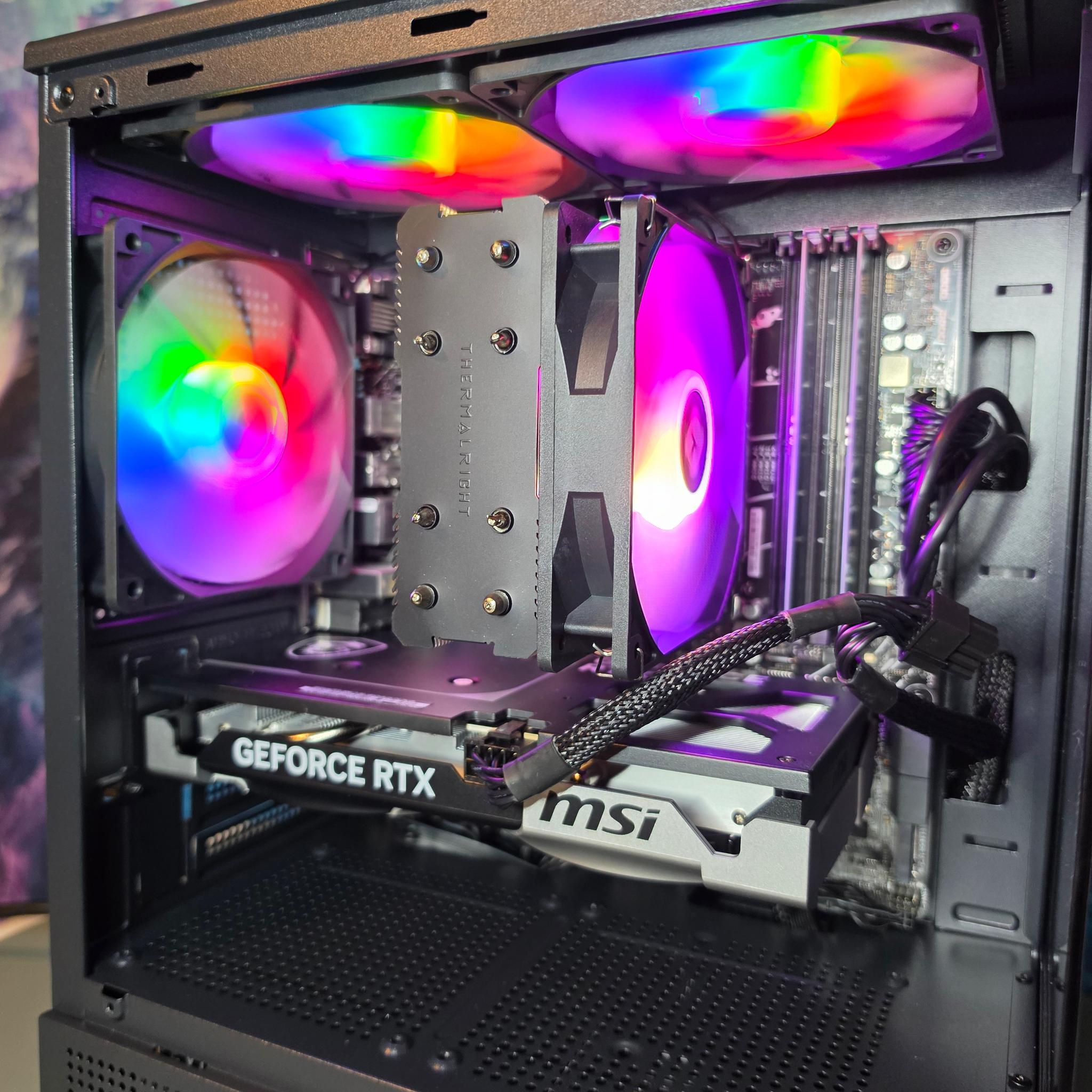 MSI RTX 5060ti 8gb + Ryzen 7600x PC Build #76