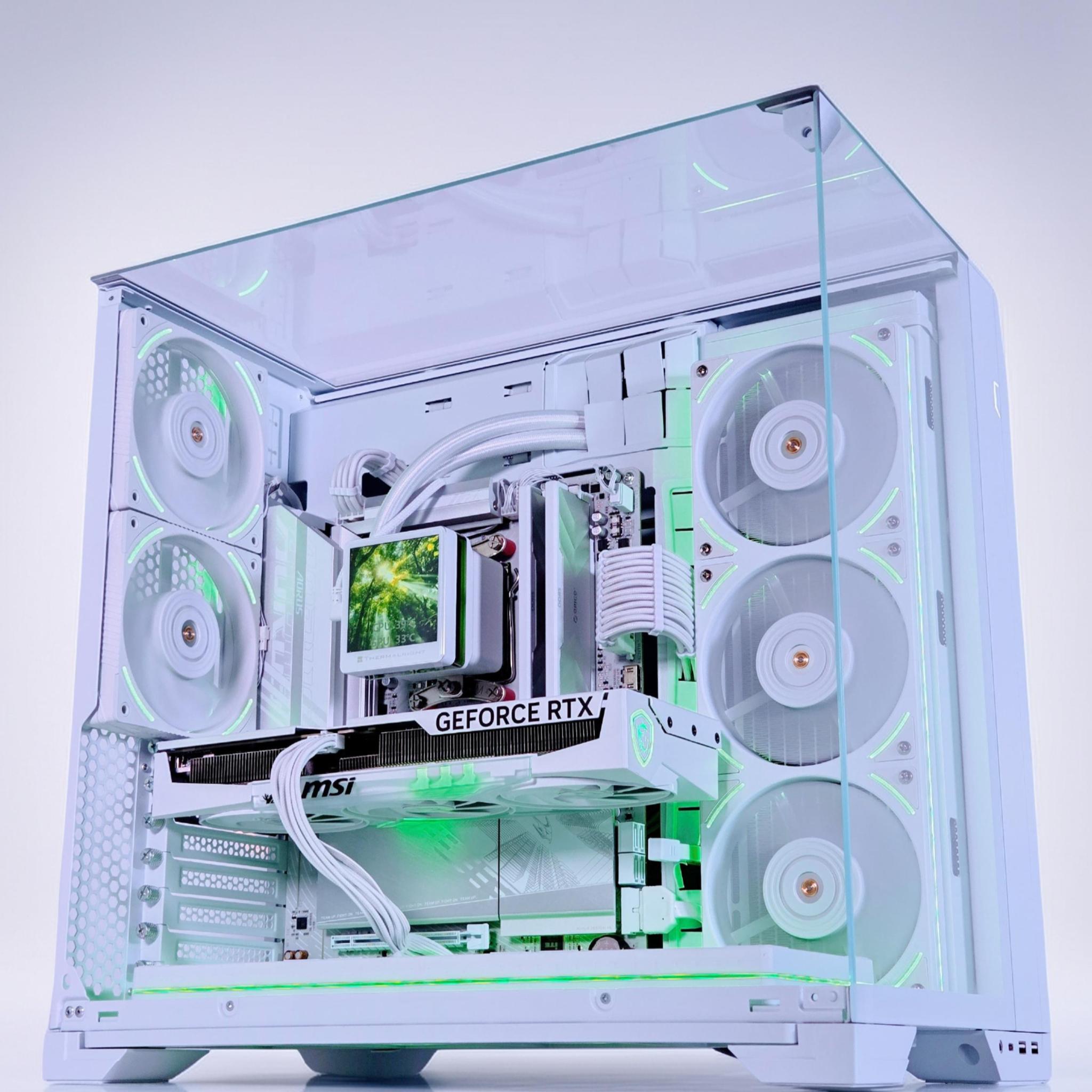 🧊👑 Night King 3🧟‍♂️🗡️ Nvidia RTX 5070 Ti 16GB❄️AMD Ryzen 7 9850X3D❄️32GB DDR5❄️2TB NVME