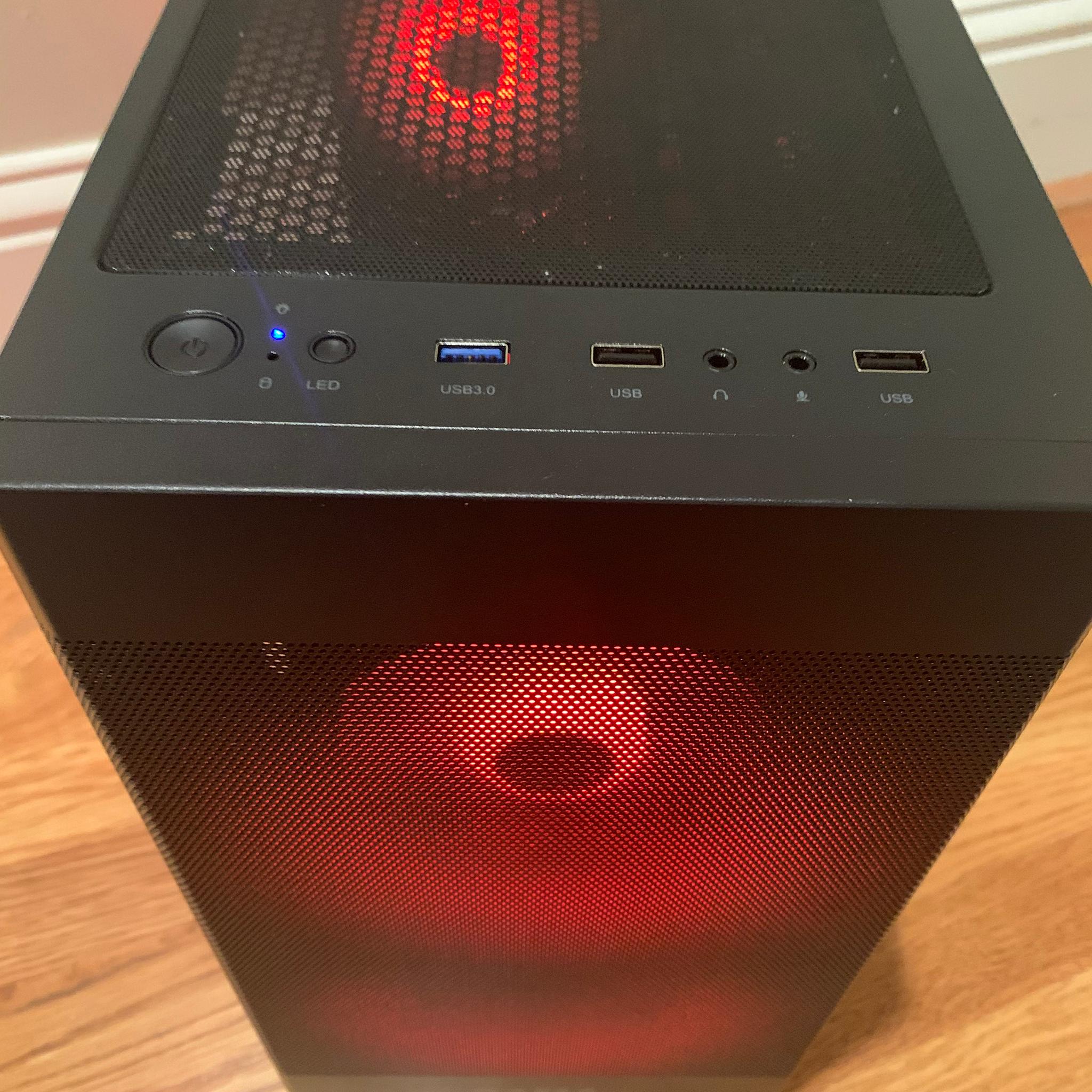 RX 580 8GB R5 2300x FORTNITE READY CUSTOM GAMING PC 16GB RAM 1000GB WINDOWS 10 aRGB LIGHTING WINDOWS