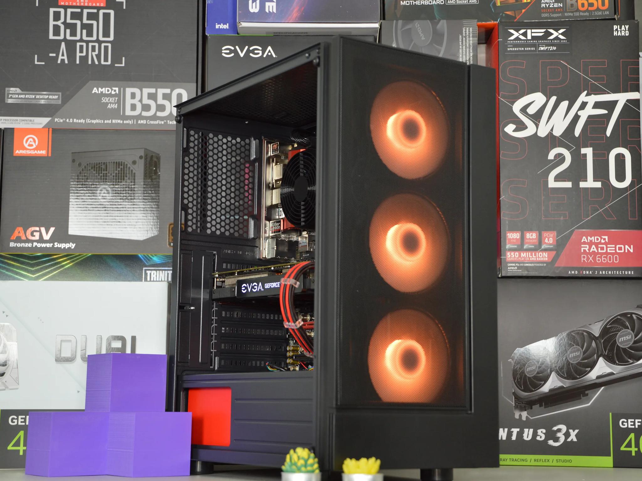 🥊🥊| GTX 1060 3GB | INTEL i5-4690K | 16GB RAM | 512GB NVME SSD | Crimson Punisher |