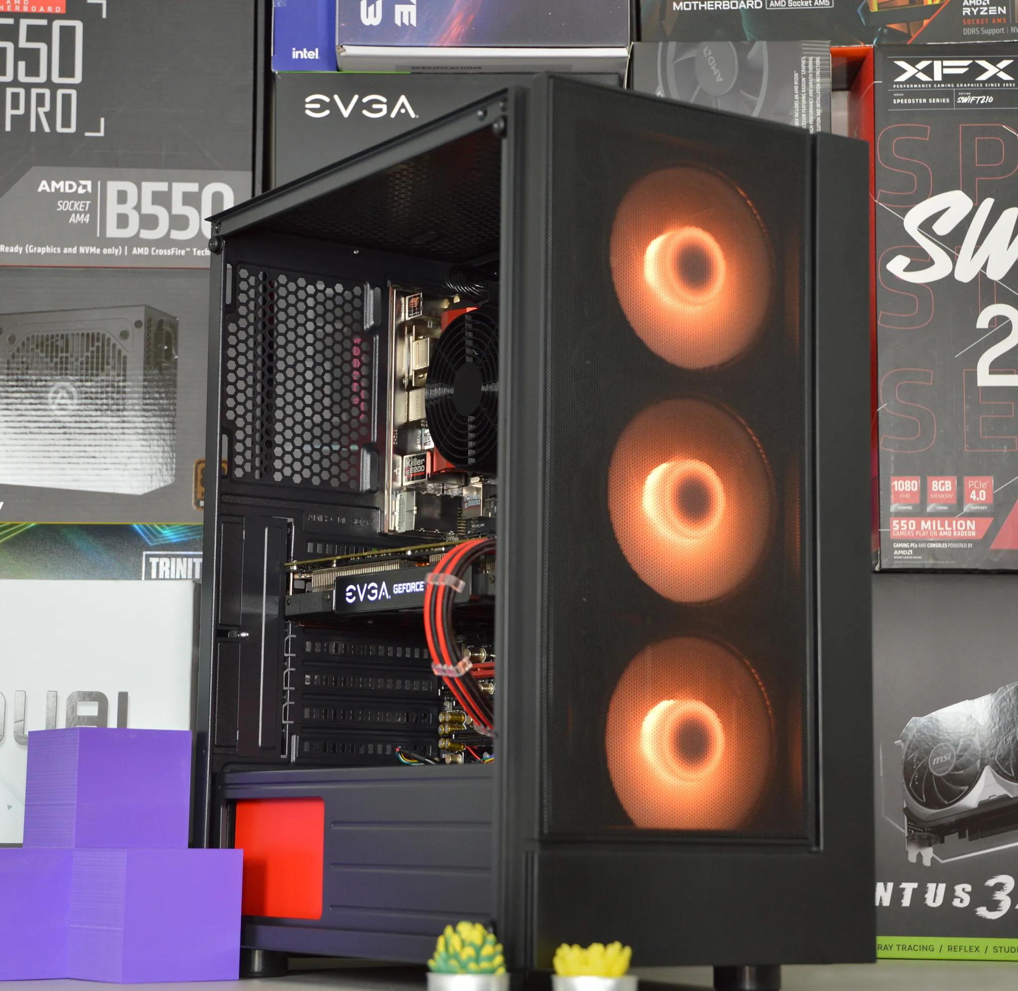 🥊🥊| GTX 1060 3GB | INTEL i5-4690K | 16GB RAM | 512GB NVME SSD | Crimson Punisher |