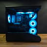 Black RGB Gaming PC - Arc B580 - Ryzen 7 8700F