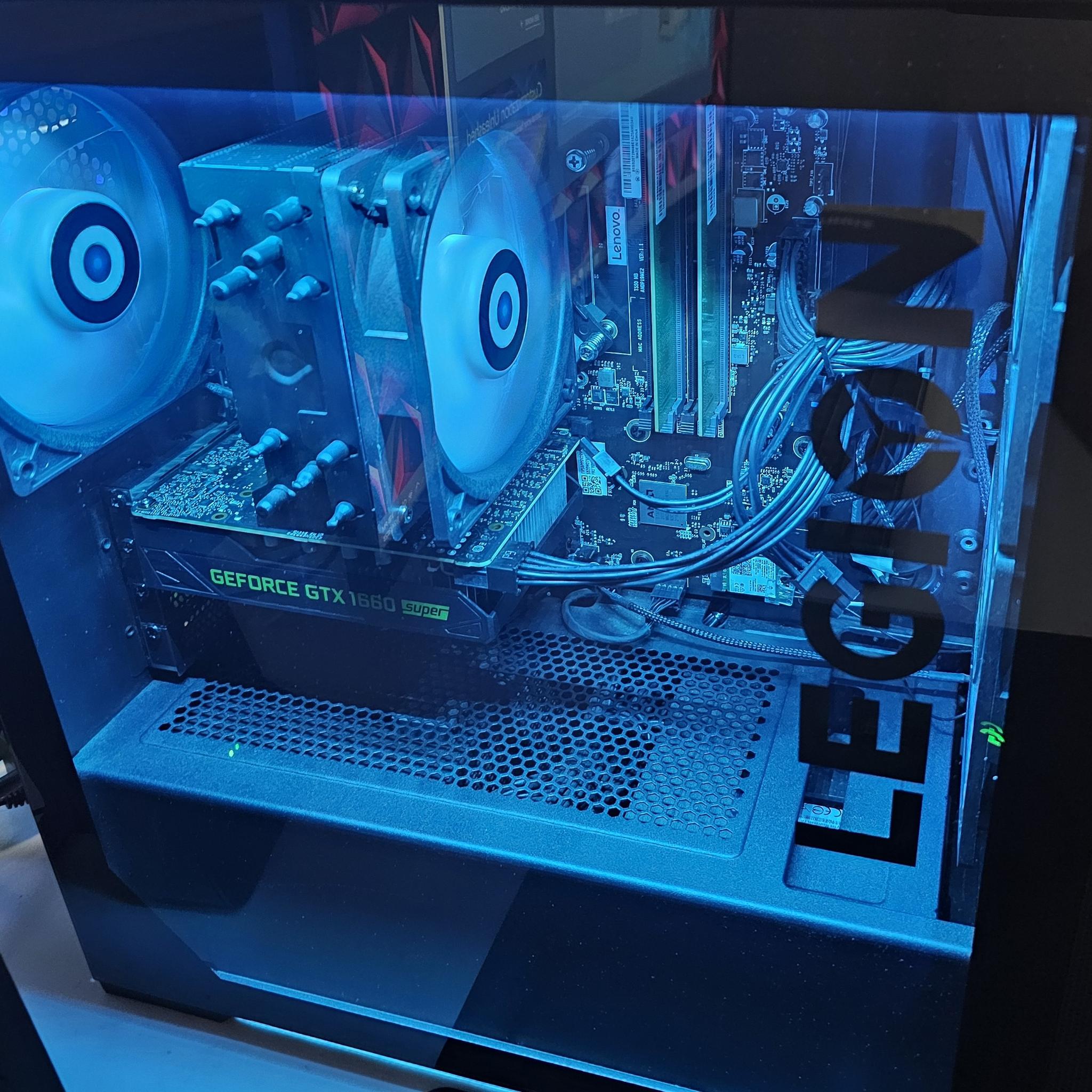 Lenovo Legion Tower 5 Gaming Desktop - Ryzen 7 3700X - 16GB RAM - GTX 1660 Super - 256GB SSD+1TB HDD