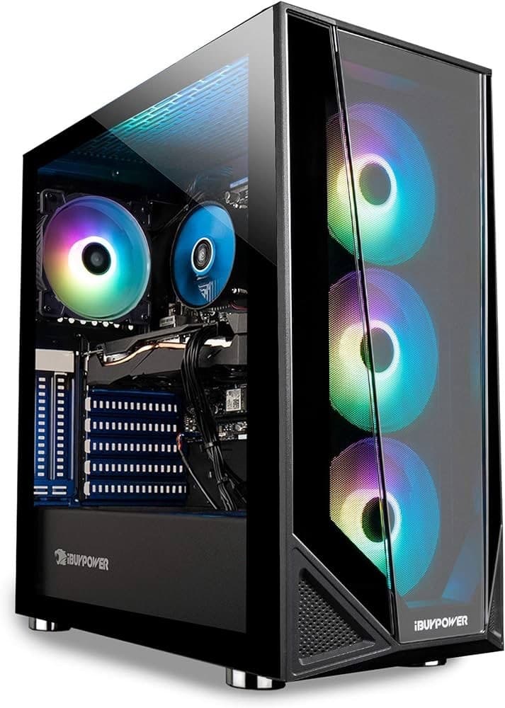 Pro Gaming PC Computer Desktop (Ryzen 5 3600) 1440P RTX 3060 12gb