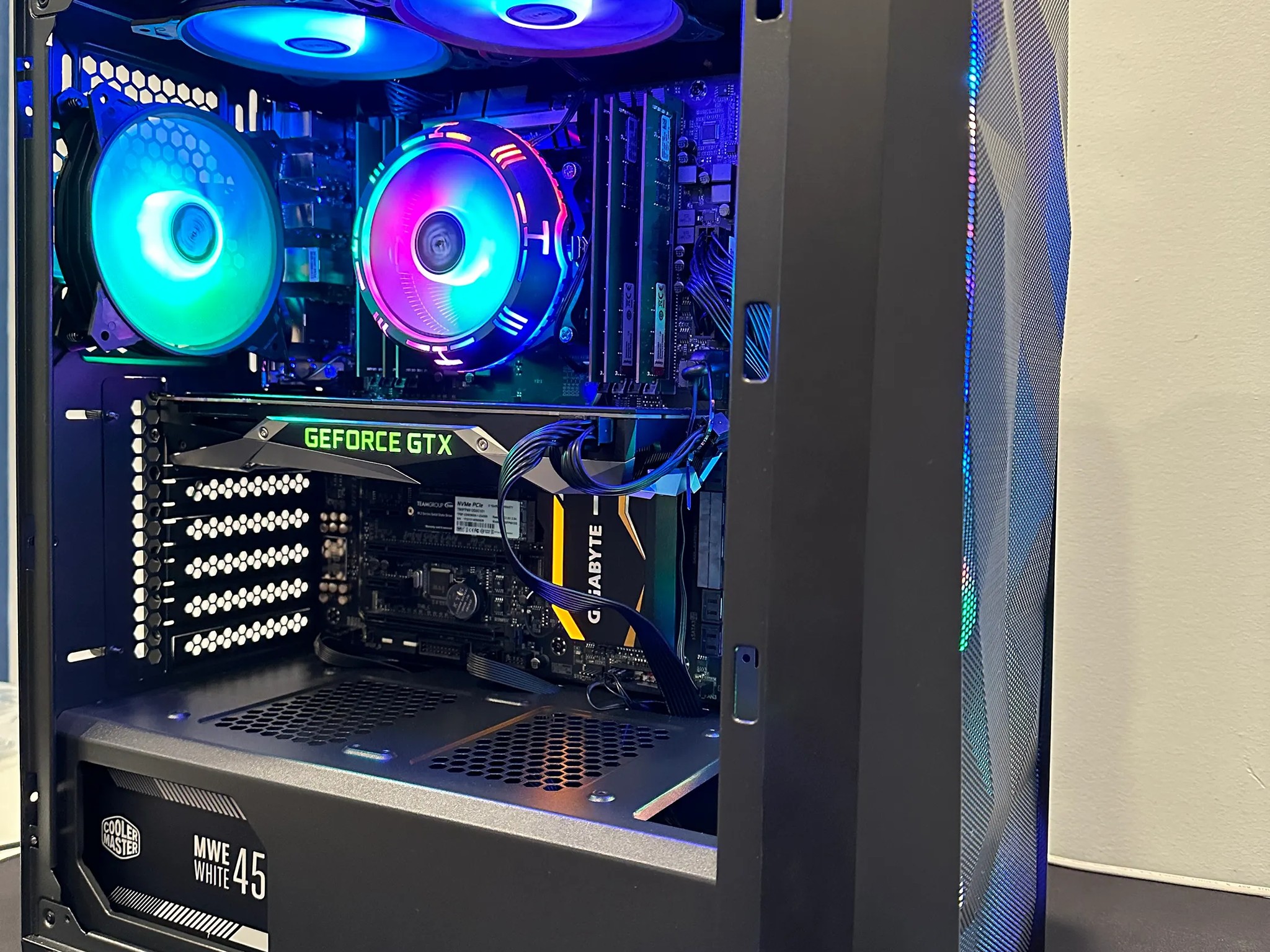 🌈🧮Gaming PC🪅🍭 Intel Xeon E5 2640 V3 8 cores i7-Nvidia GTX 1070 8GB-24GB DDR4 RAM-512GB NVME