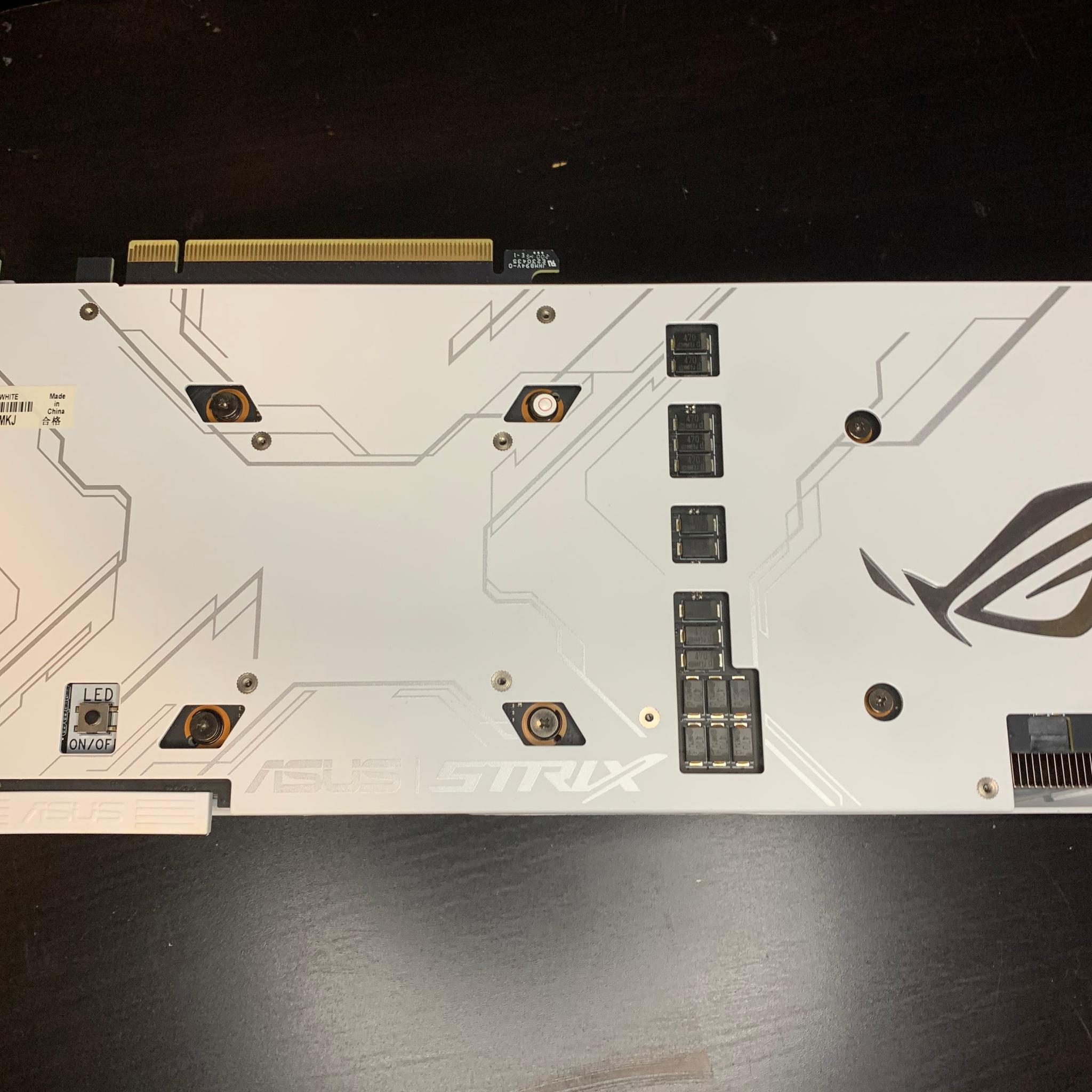 ASUS STRIX GAMING OC GeForce RTX 2080 SUPER White Edition w/ Box