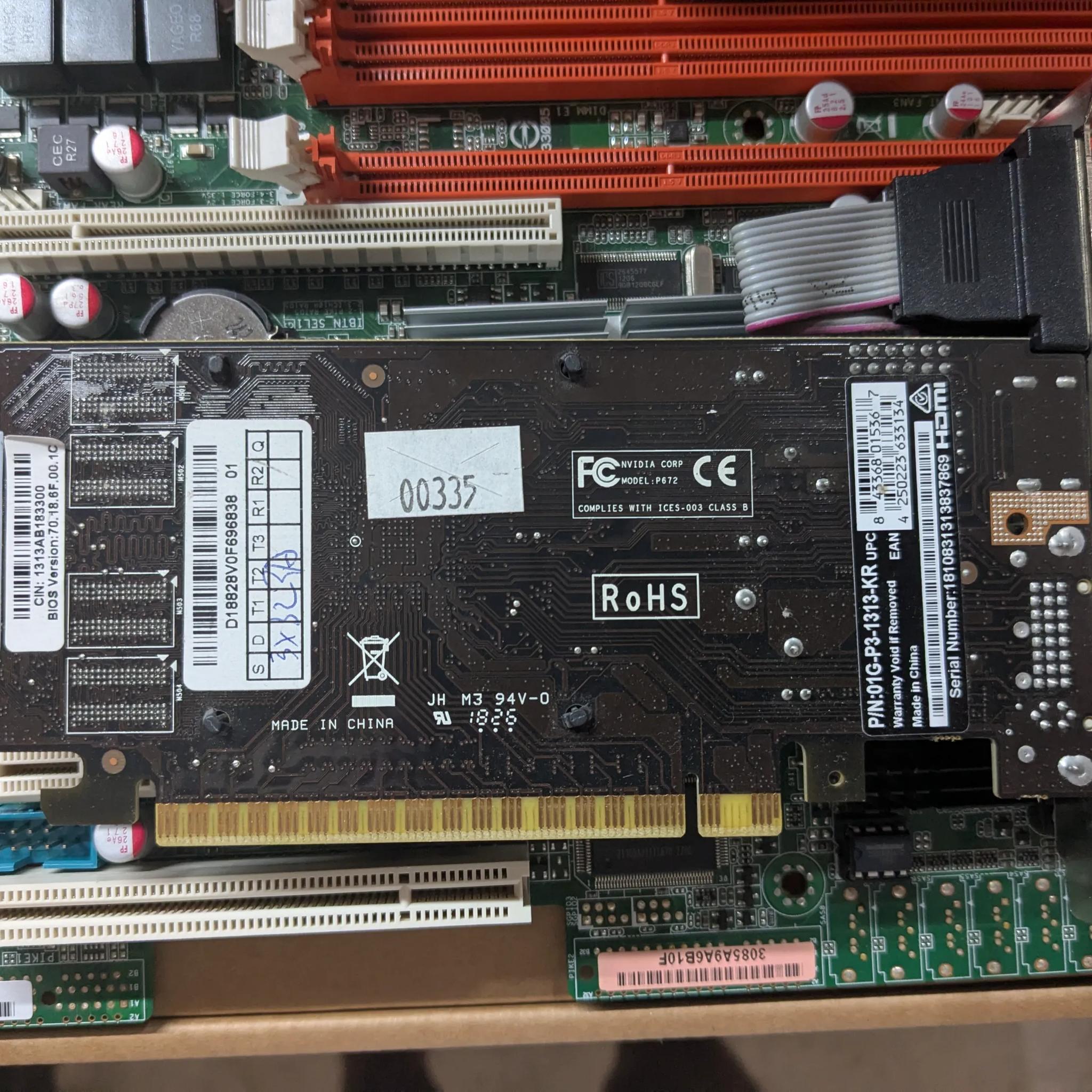 Dual CPU! 12 Cores, 24 Threads, Asus Z8NA-D6C server motherboard + 2x X5650 + 4GB RAM + 1GB GPU