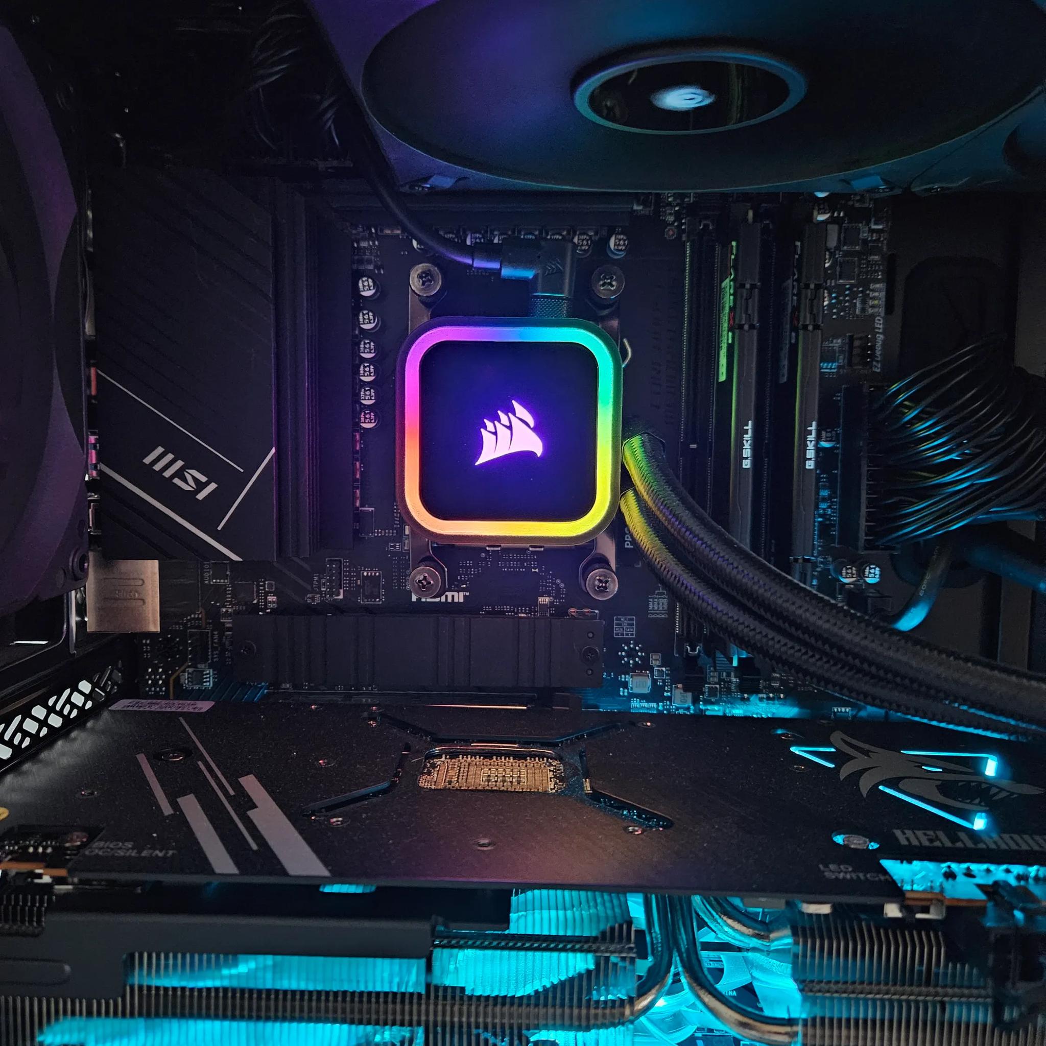 High End Gaming PC Ryzen 7 7800X3D RX 7900 XTX 32GB RAM 1TB SSD WIFI