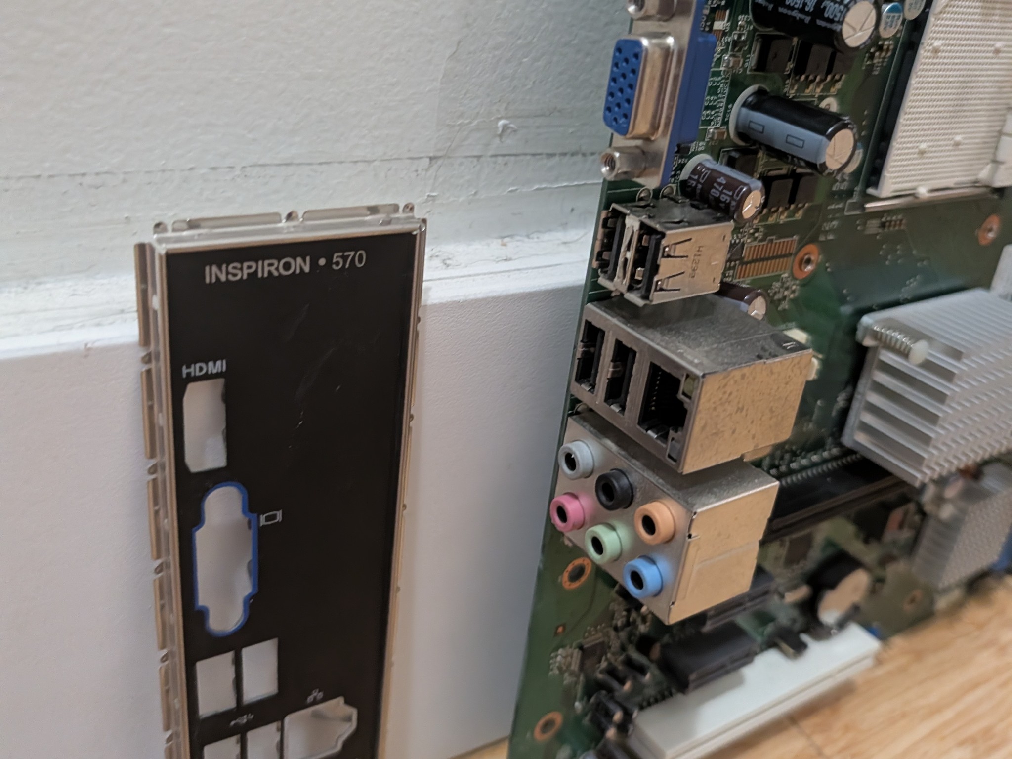 Dell AM3 Motherboard with IO Shield