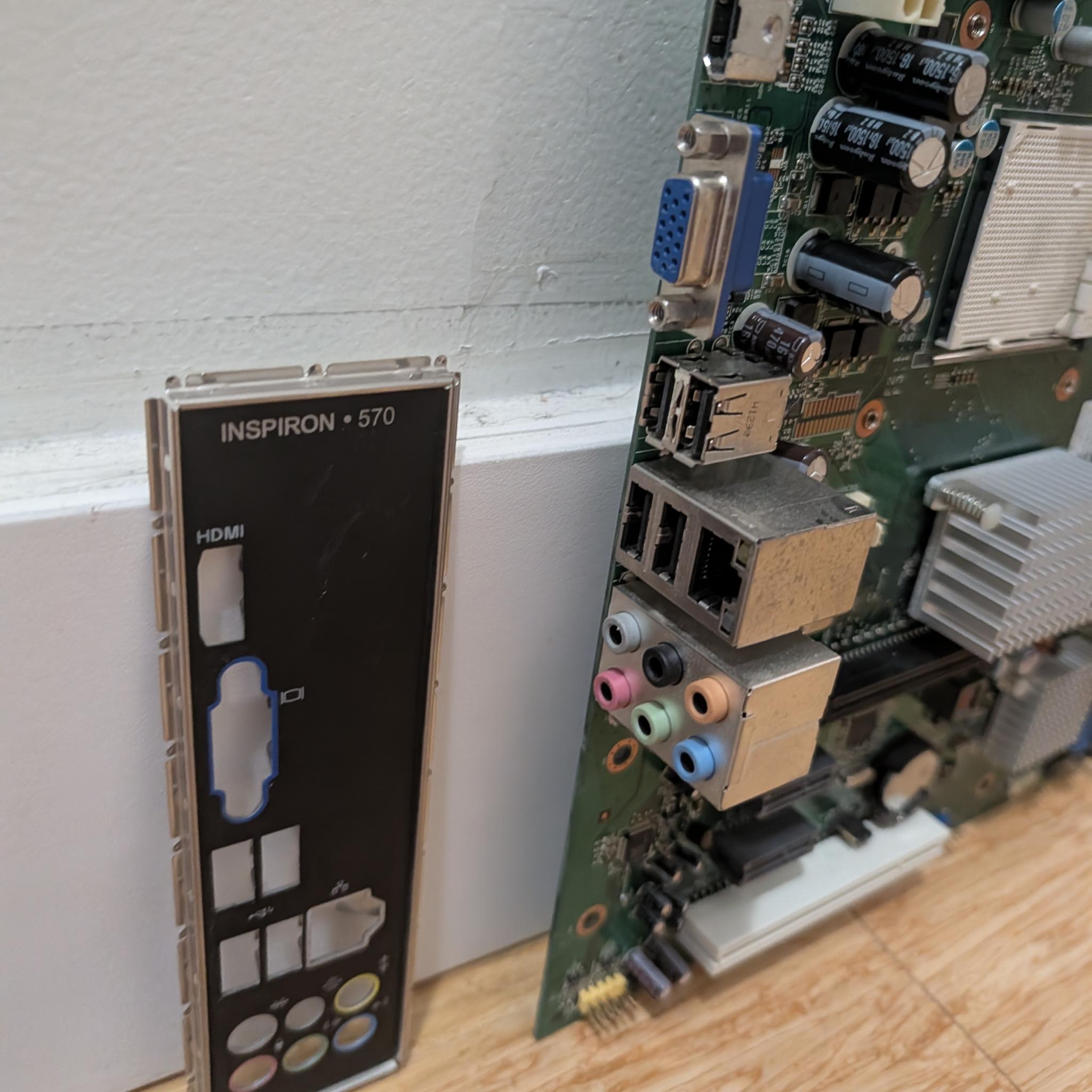 Dell AM3 Motherboard with IO Shield