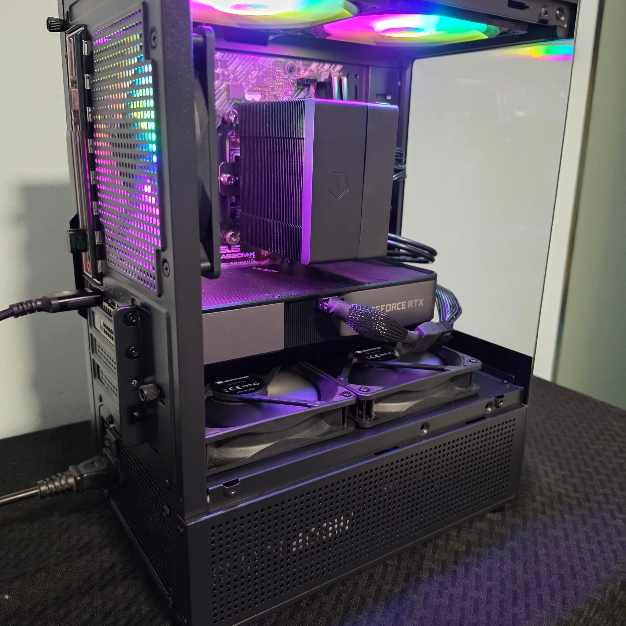 GeForce RTX 3070 Custom Gaming PC - Ryzen 5 - 16GB DDR4 - 1.75 TB Total Storage