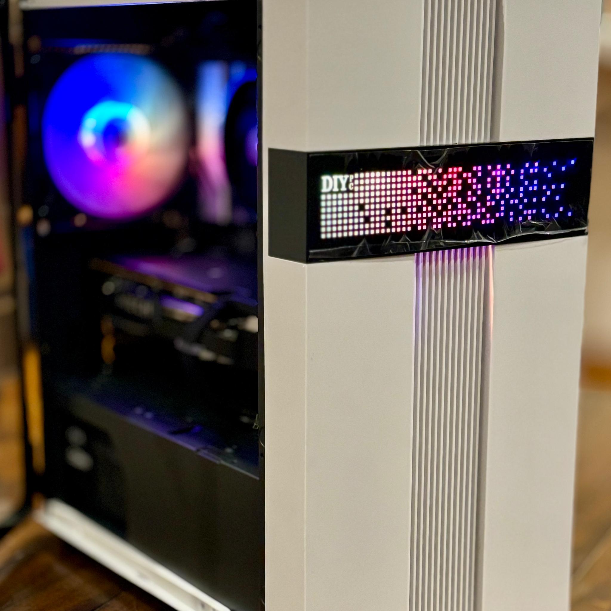 White Gaming PC 1440p/ 1080p 100+ FPS WARZONE & FORTNITE Micro-ATX Mid Tower (Built in RGB Lighting)