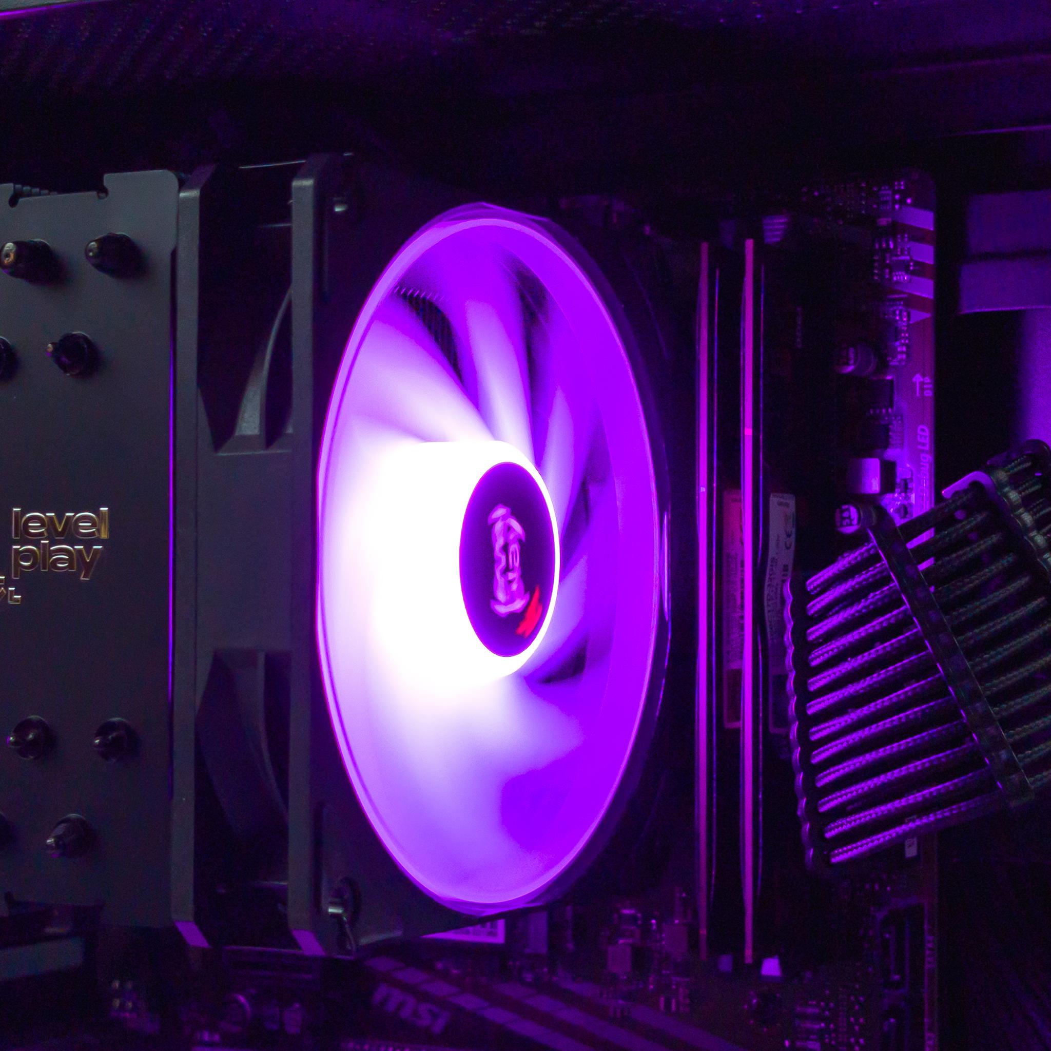💜🖤 RTX 4060 / Ryzen 7 3700X / 32GB Gaming PC 🖤💜