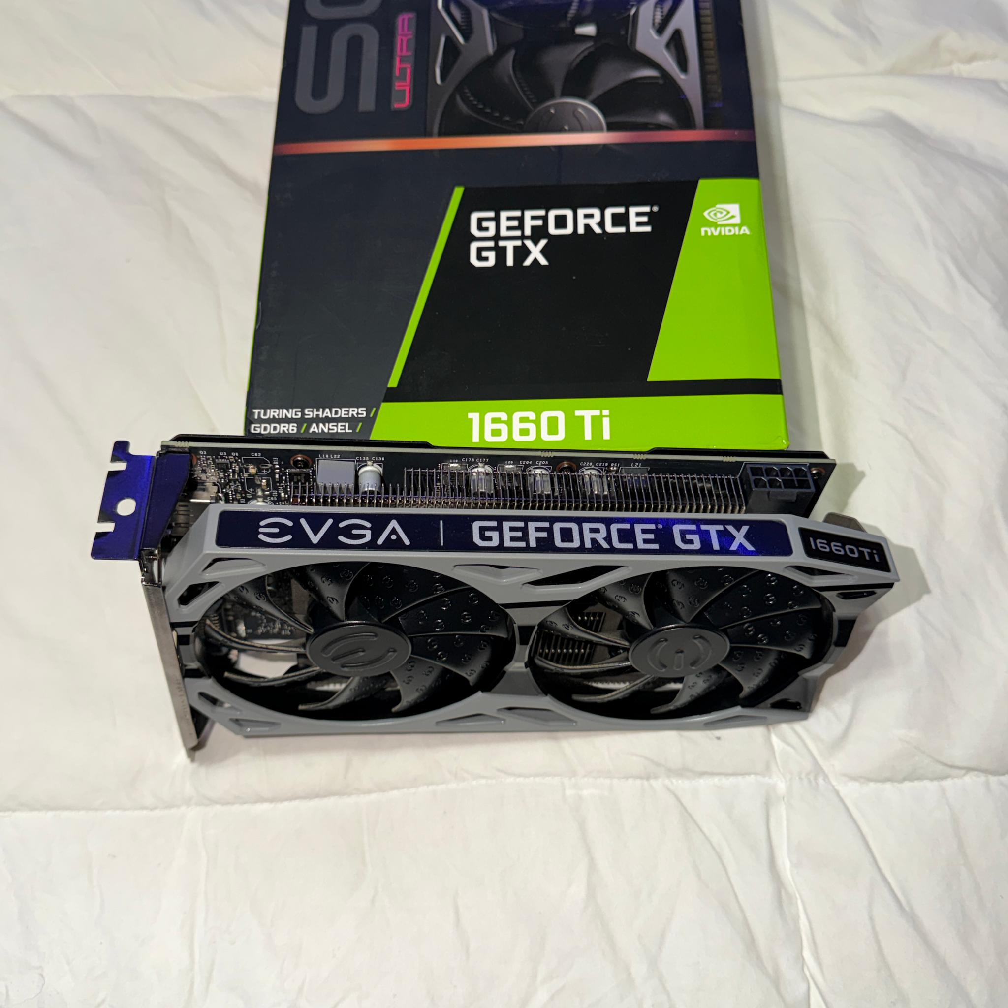 EVGA GeForce GTX 1660 Ti SC ULTRA GAMING (6GB) GDDR6