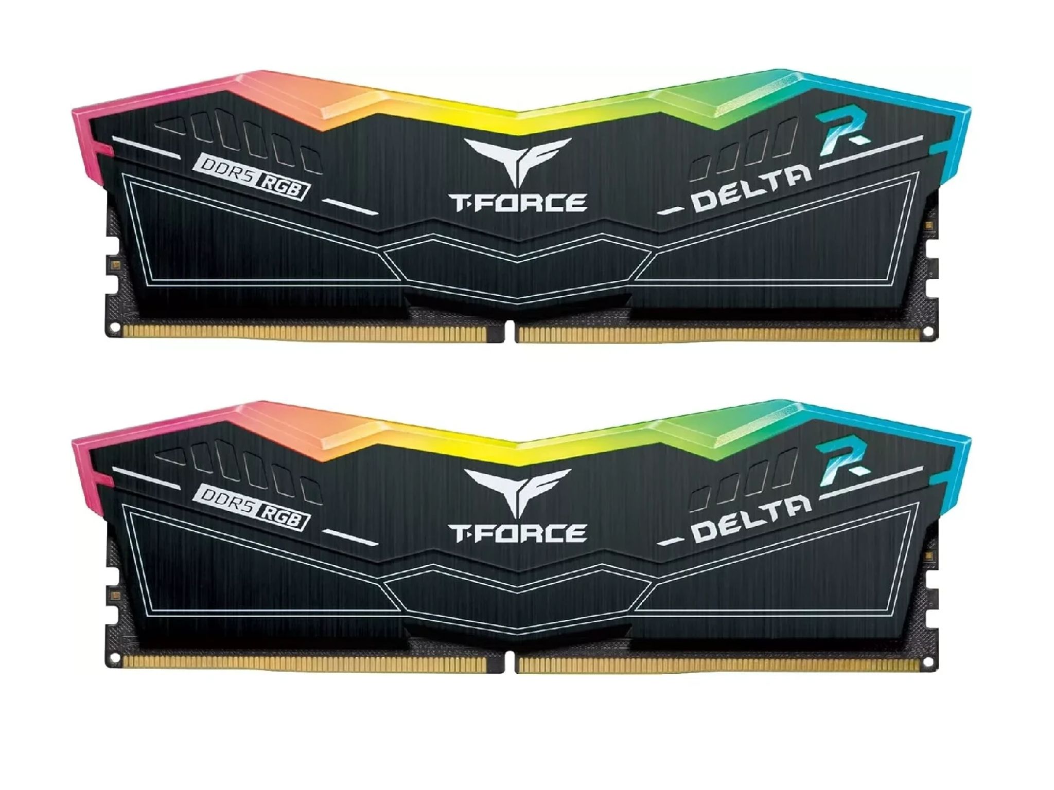 [Lot of 2] [New] [DDR5|32GB|6000MHz] TeamGroup T-Force Delta RGB 32GB (2x16) FF3D532G6000HC38ADC01