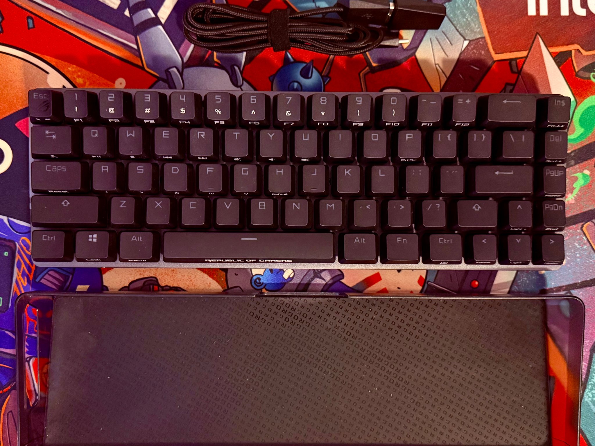 ASUS ROG Falchion NX 65% Wireless RGB Gaming Mechanical Keyboard | ROG NX Red Linear Switches