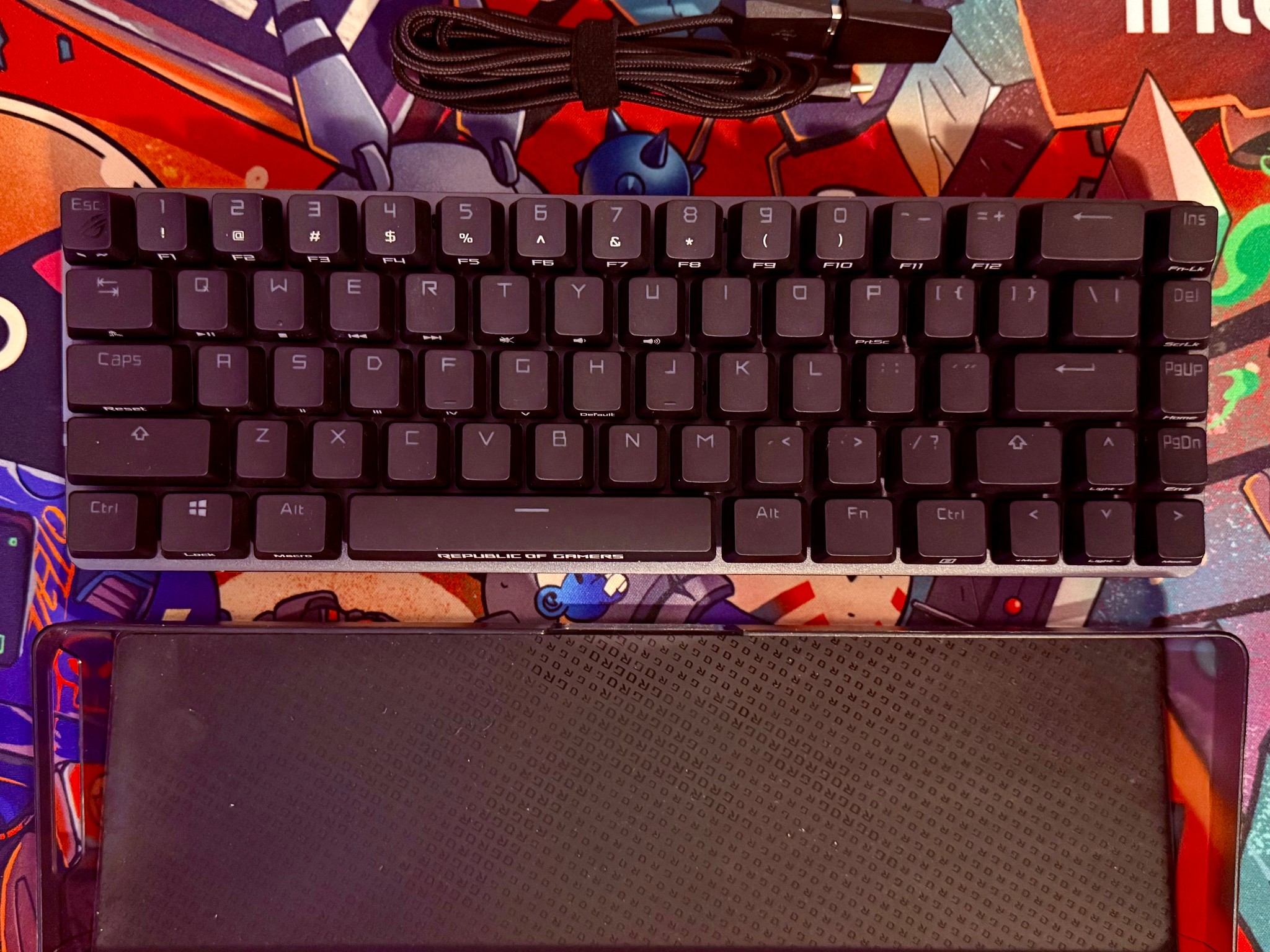 ASUS ROG Falchion NX 65% Wireless RGB Gaming Mechanical Keyboard | ROG NX Red Linear Switches