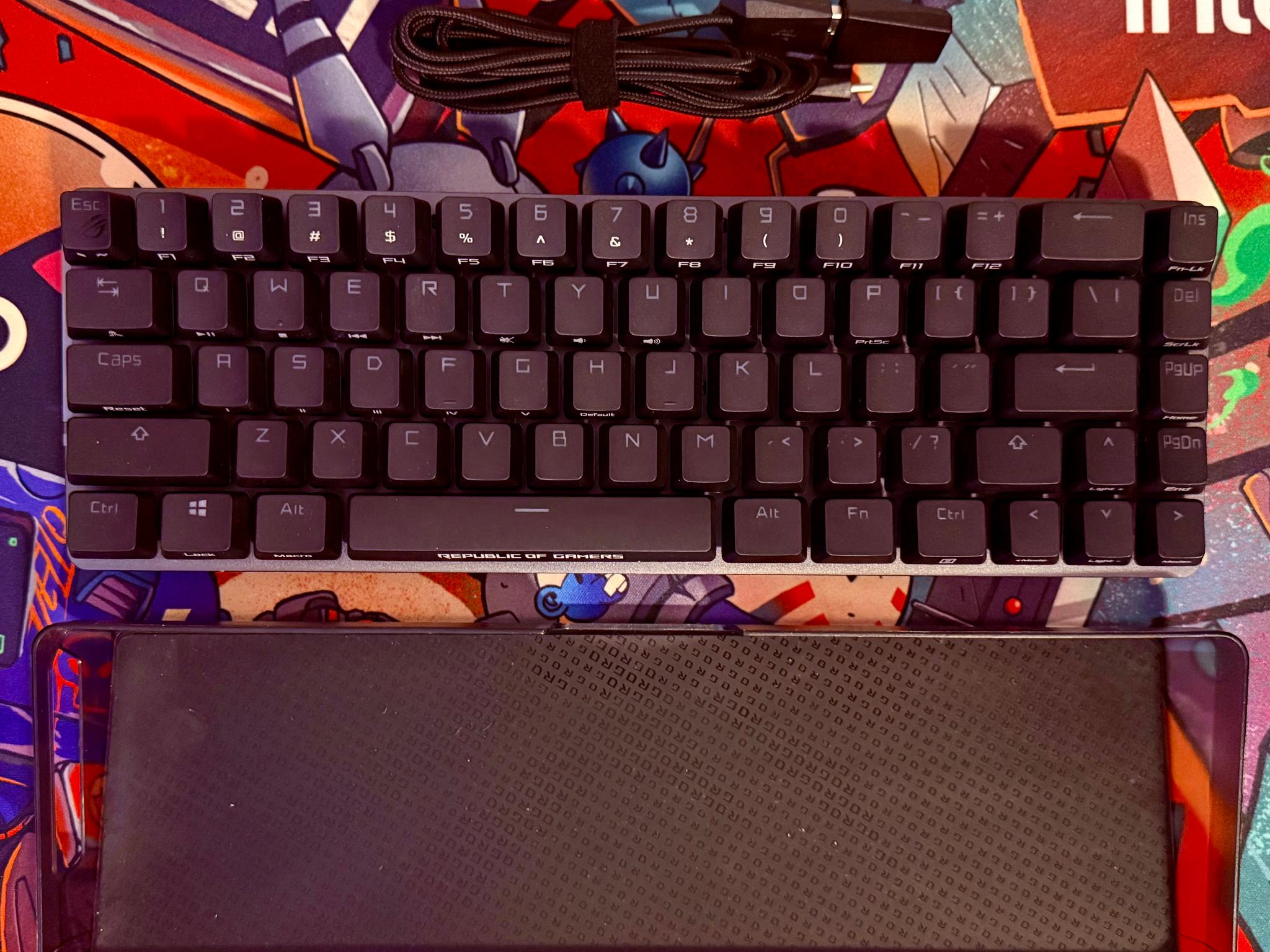 ASUS ROG Falchion NX 65% Wireless RGB Gaming Mechanical Keyboard | ROG NX Red Linear Switches