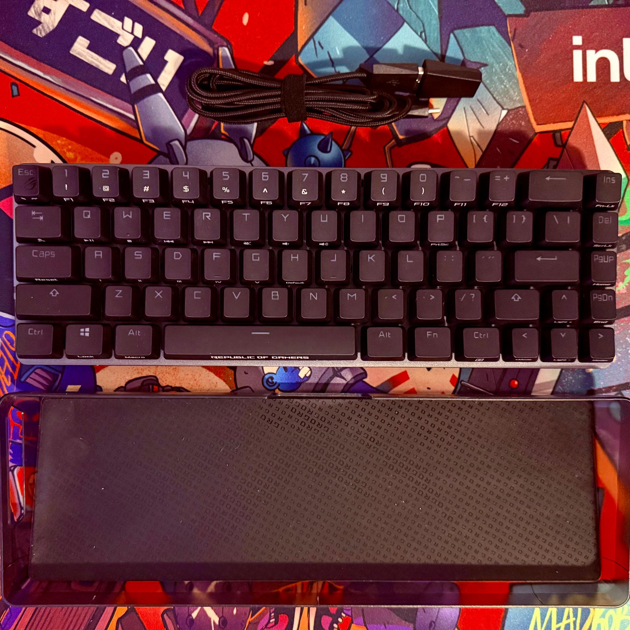 ASUS ROG Falchion NX 65% Wireless RGB Gaming Mechanical Keyboard | ROG NX Red Linear Switches
