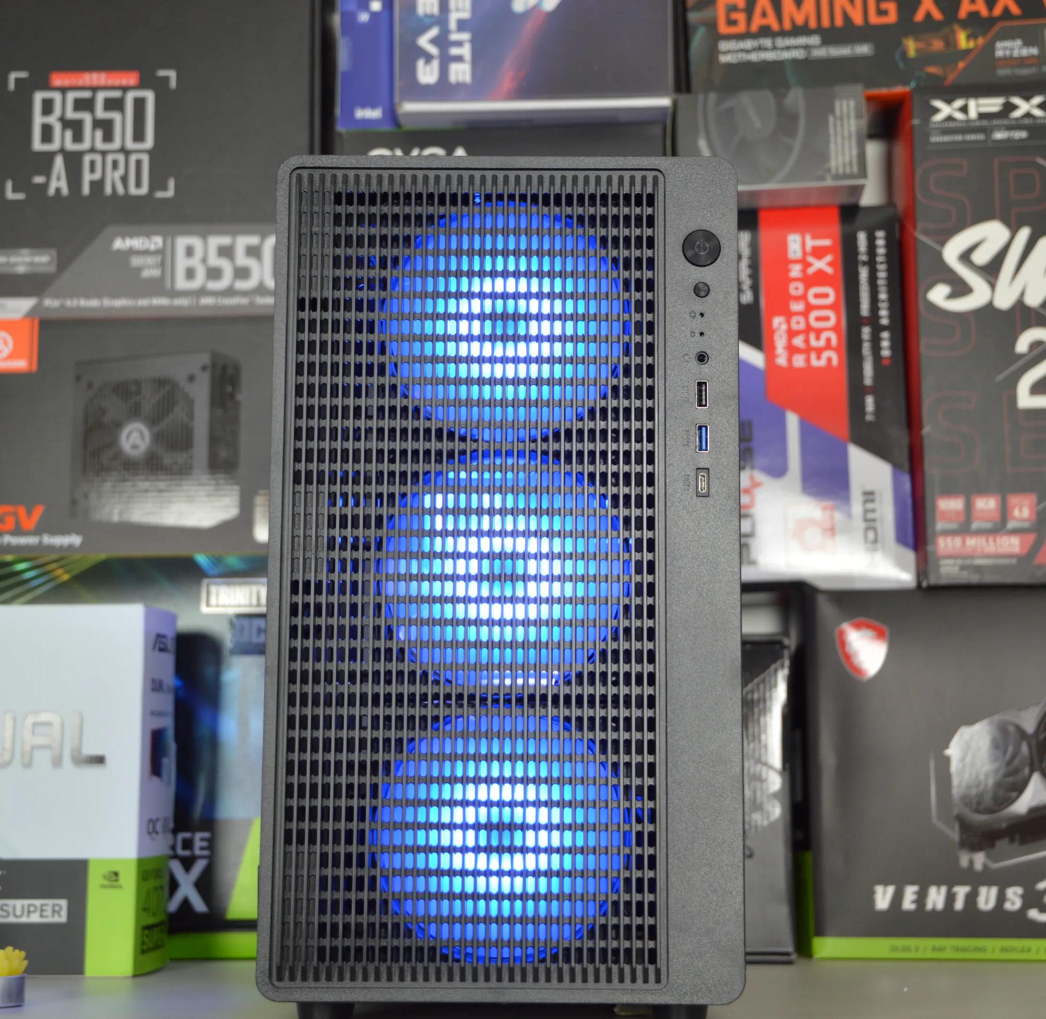 🏙️ BUDGET GAMING PC🏙️| RX 480 8GB | RYZEN 5 1500X | 16GB DDR4 RAM | 512GB NVME SSD | Blue Skies |