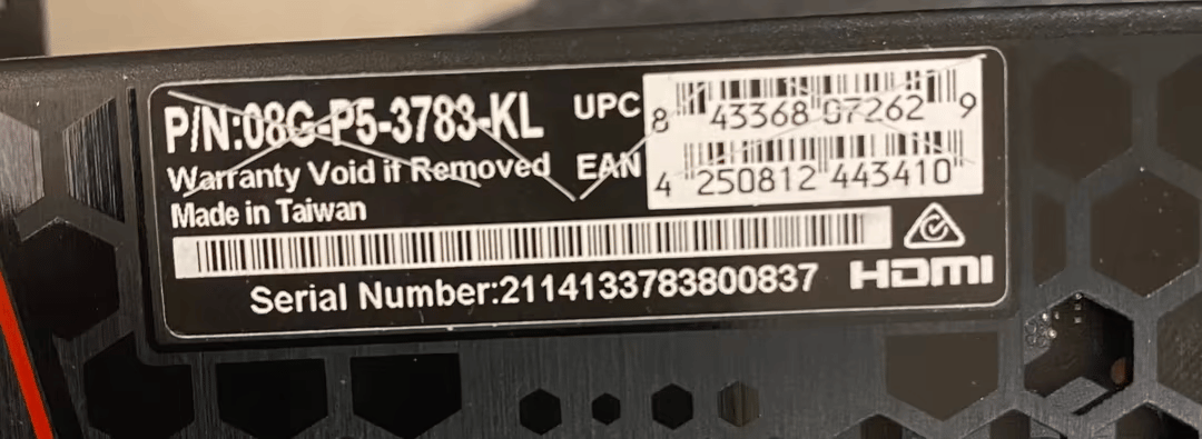 EVGA GeForce RTX 3070 Ti XC3 Gaming - 8GB GDDR6X