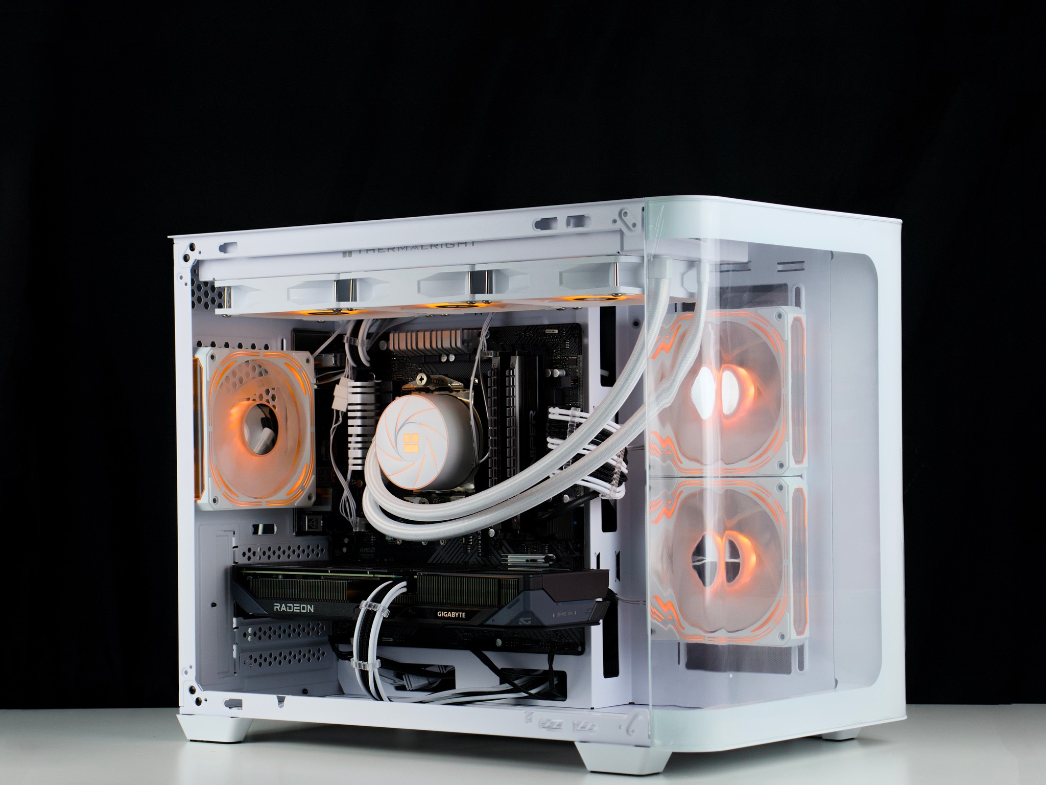 ❄️🧊💎 Whiteout 1440P Gaming PC | RX 9060 XT 16GB, Ryzen 7 5800X, 32GB RAM, 1TB | ❄️🧊💎
