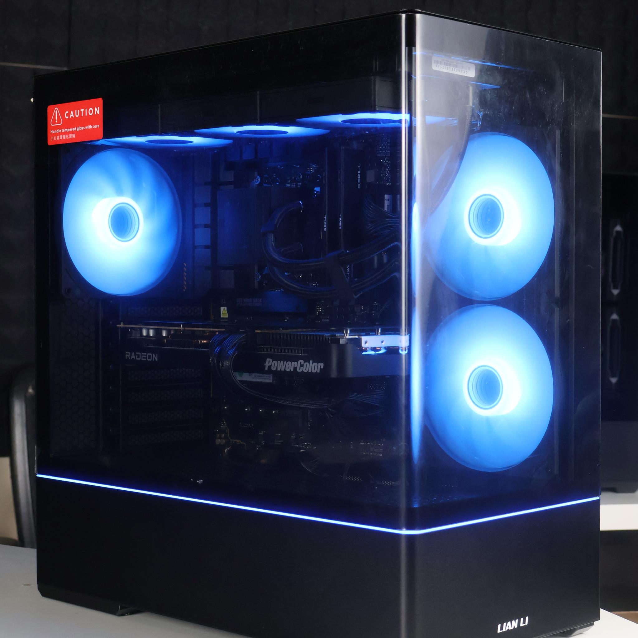 ⚫ Ryzen 7 9700X/RX 9070XT 16GB Gaming/Streaming PC ⚫
